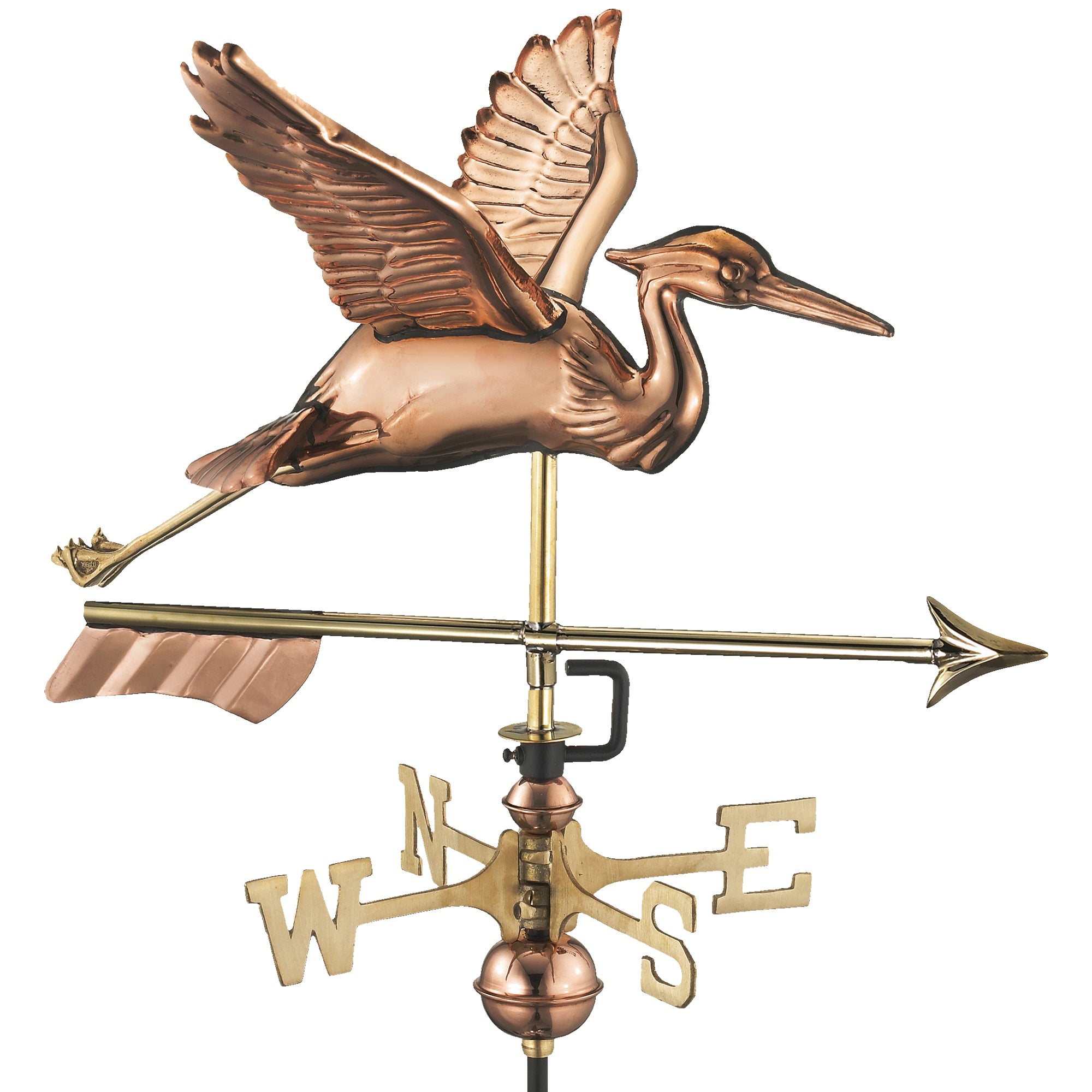 Blue Heron with Arrow Cottage Weathervane