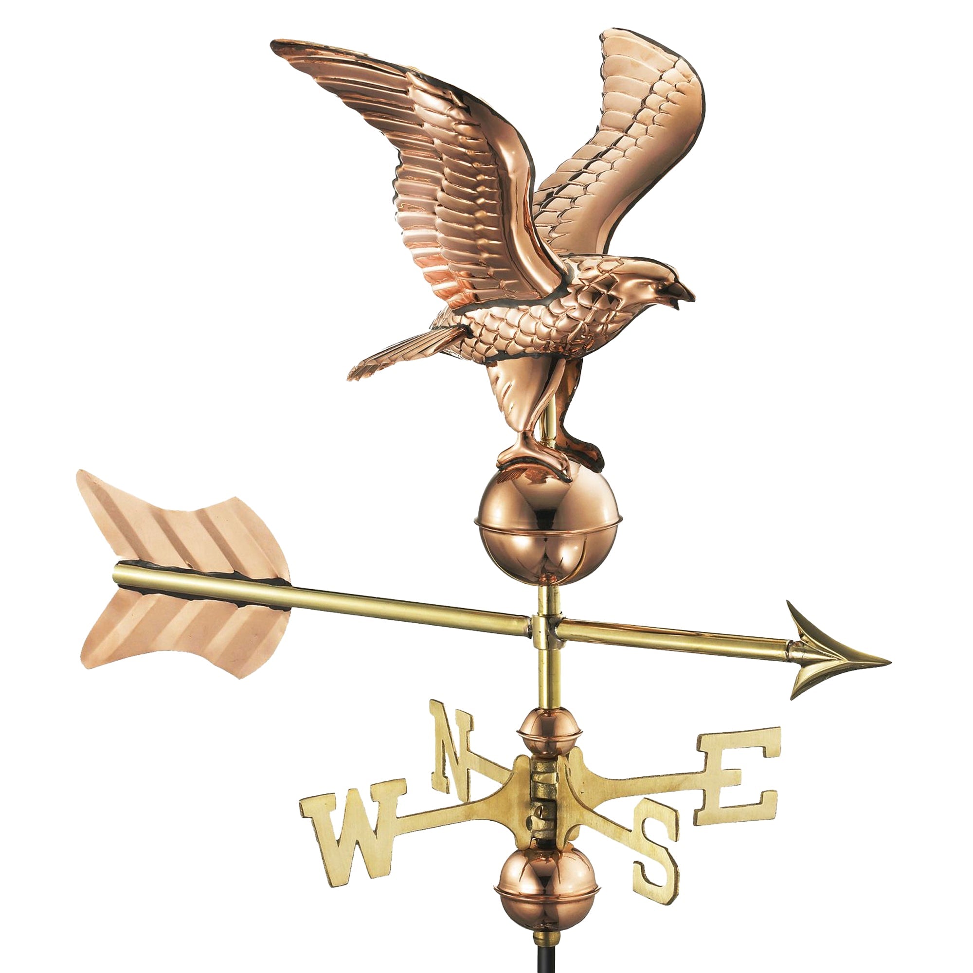 11" Wingspan Eagle Cottage Weathervane - Evira