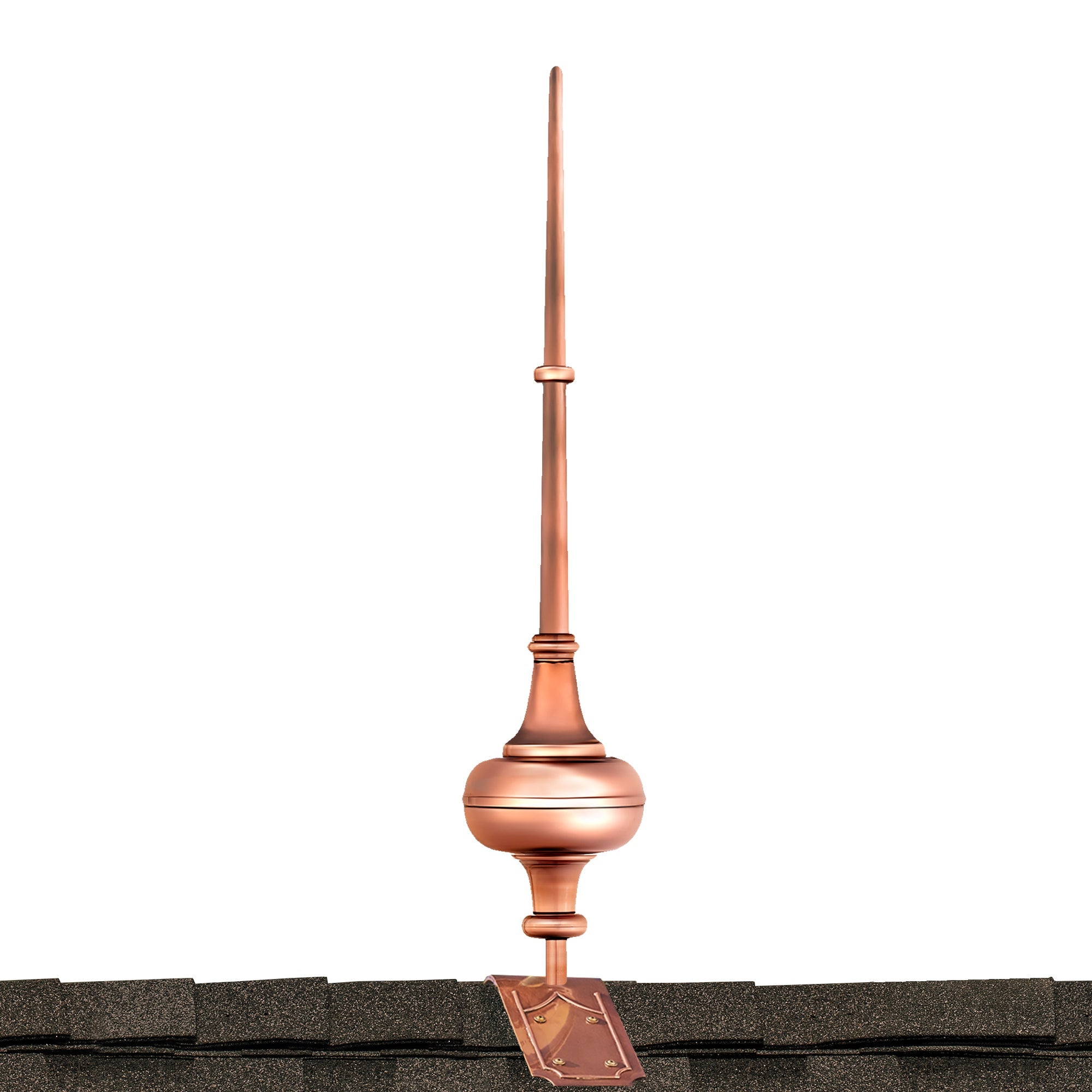 28" Morgana Finial with Decorative Roof Mount   - Evira