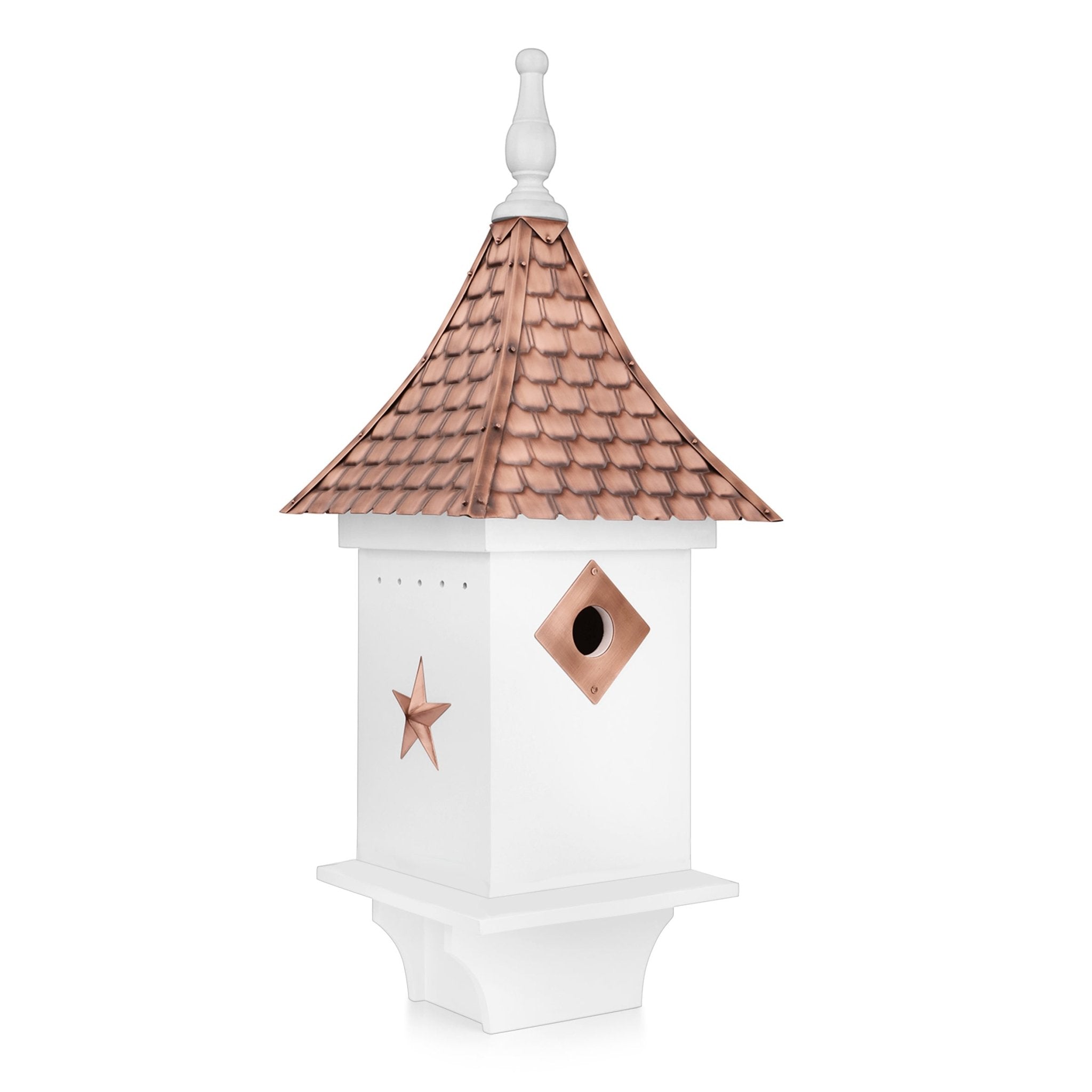 Villa Bird House “ White with Roof - Evira