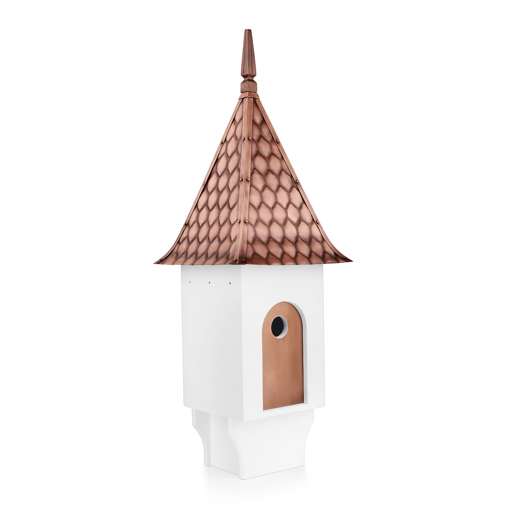 Chateau Bird House “ Diamond Pattern Roof - Evira