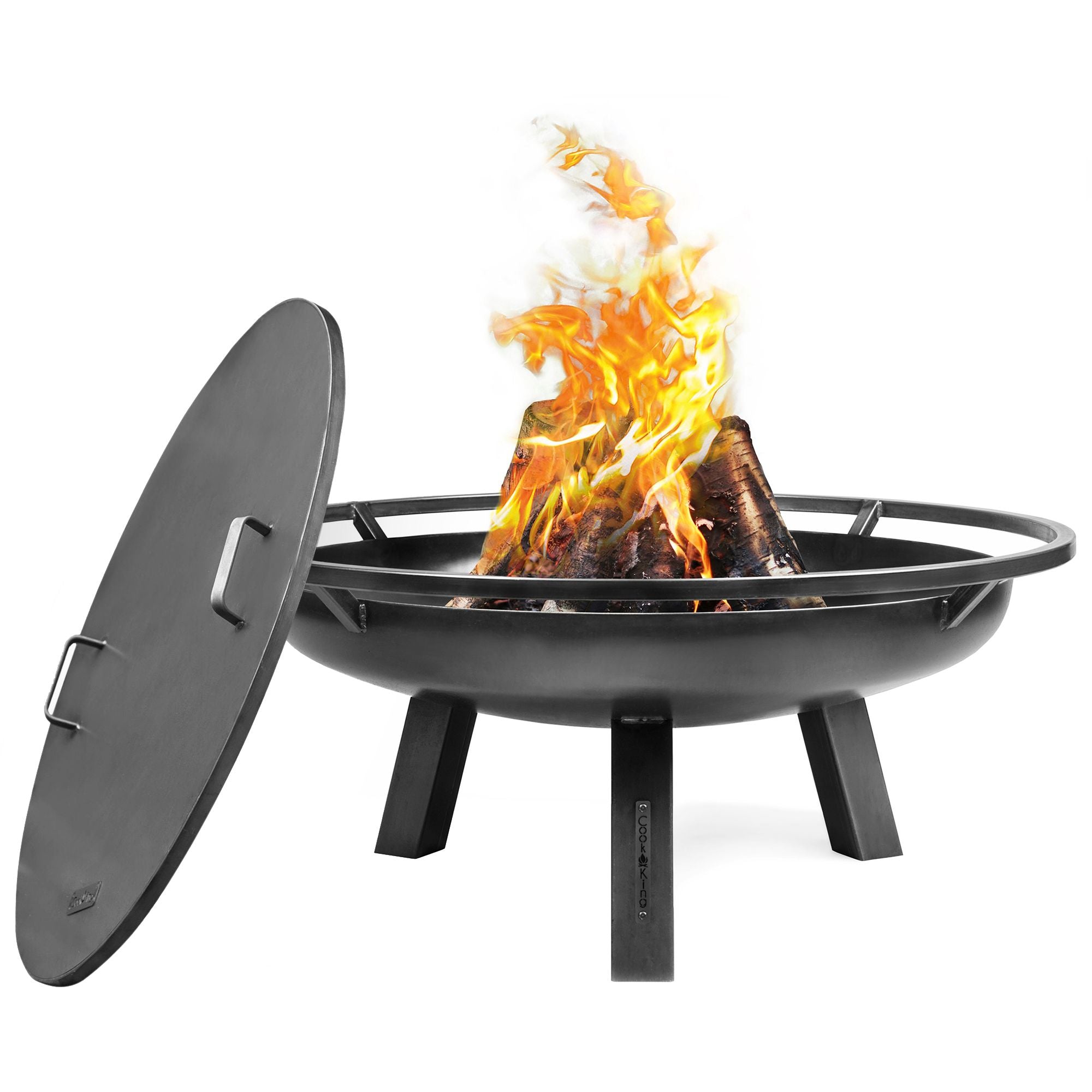 Ember 24" Fire Pit with Cover Lid - Evira