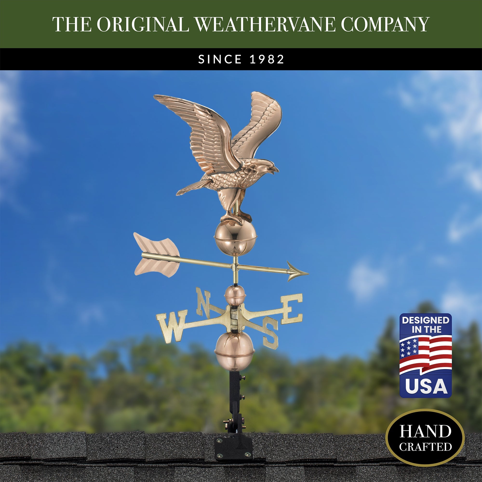 American Eagle Weathervane - Evira