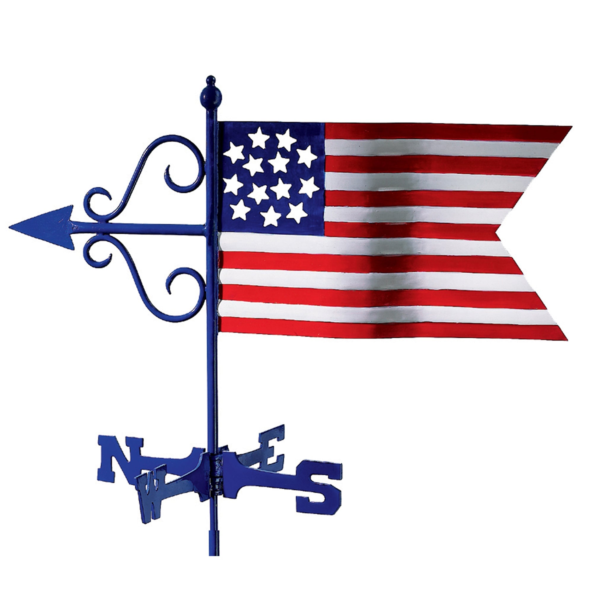 Americana Flag Garden Weathervane - Evira