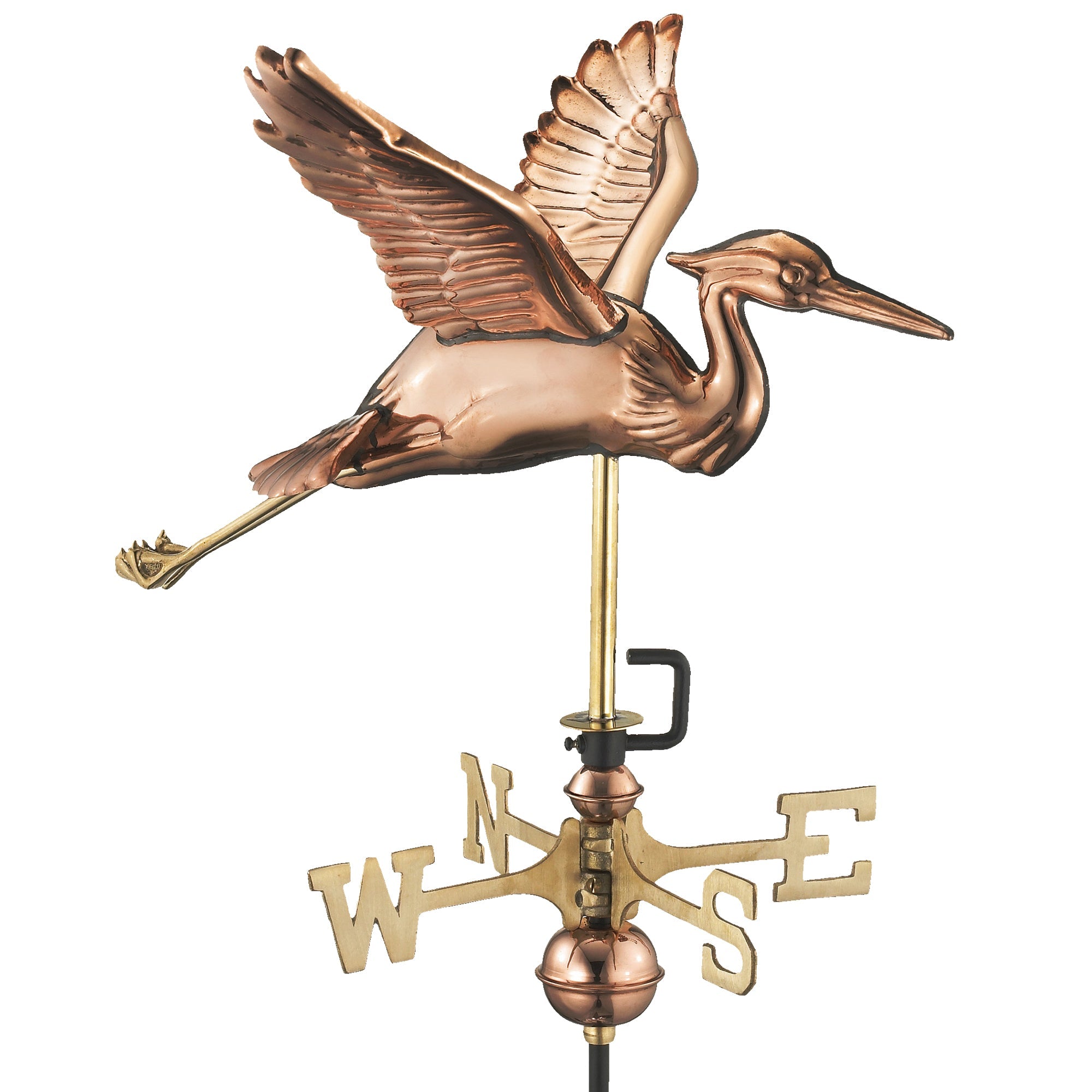 Blue Heron Garden Weathervane - Evira
