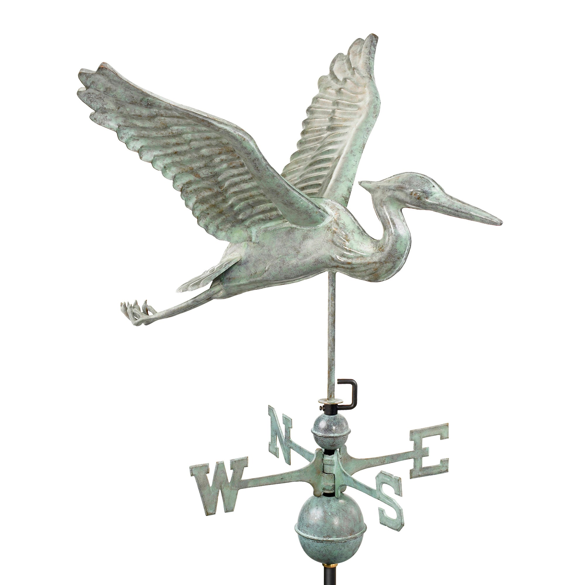 Blue Heron Weathervane - Evira