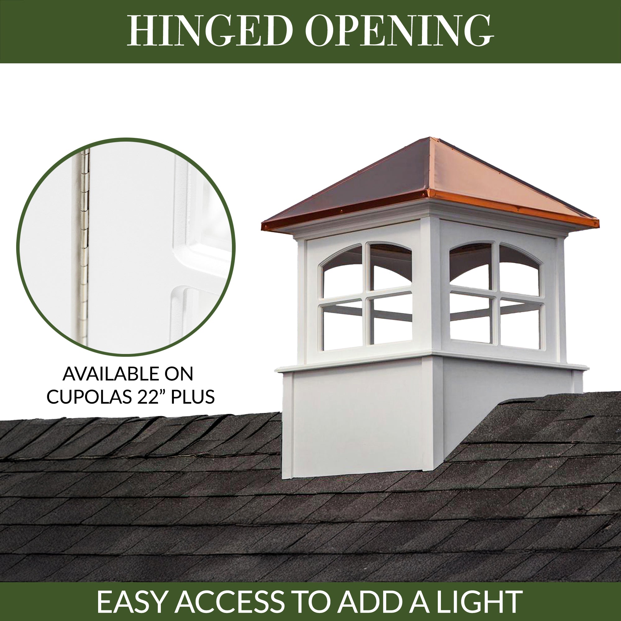 Cheshire Vinyl Cupola - Evira