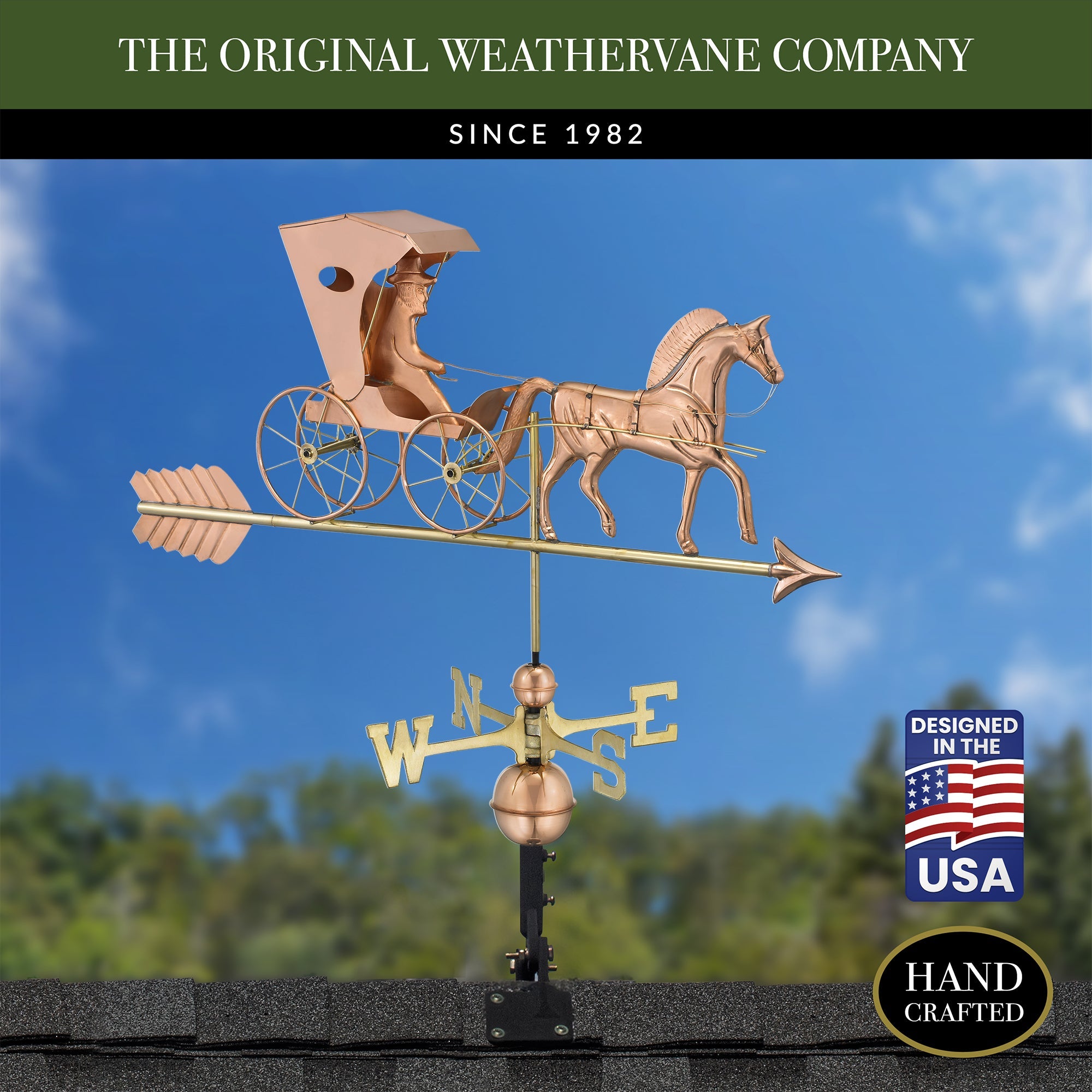 Country Doctor Weathervane with Arrow - Evira