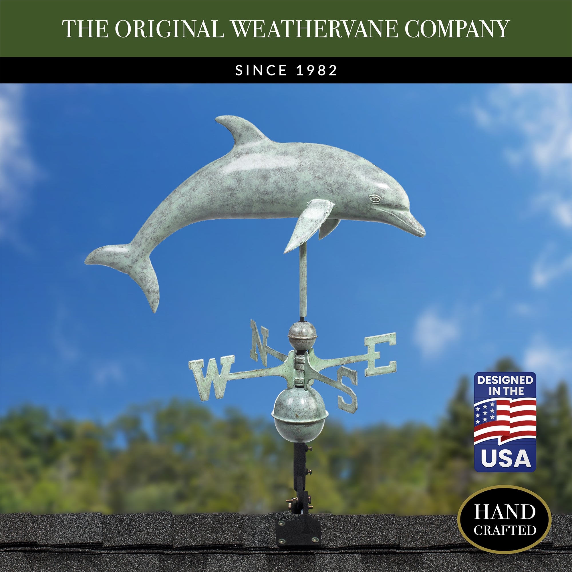 Dolphin Weathervane - Evira