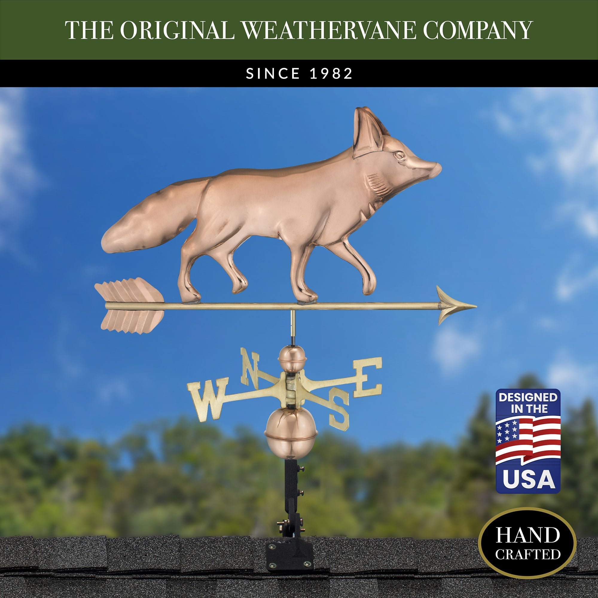 Fox Weathervane - Evira