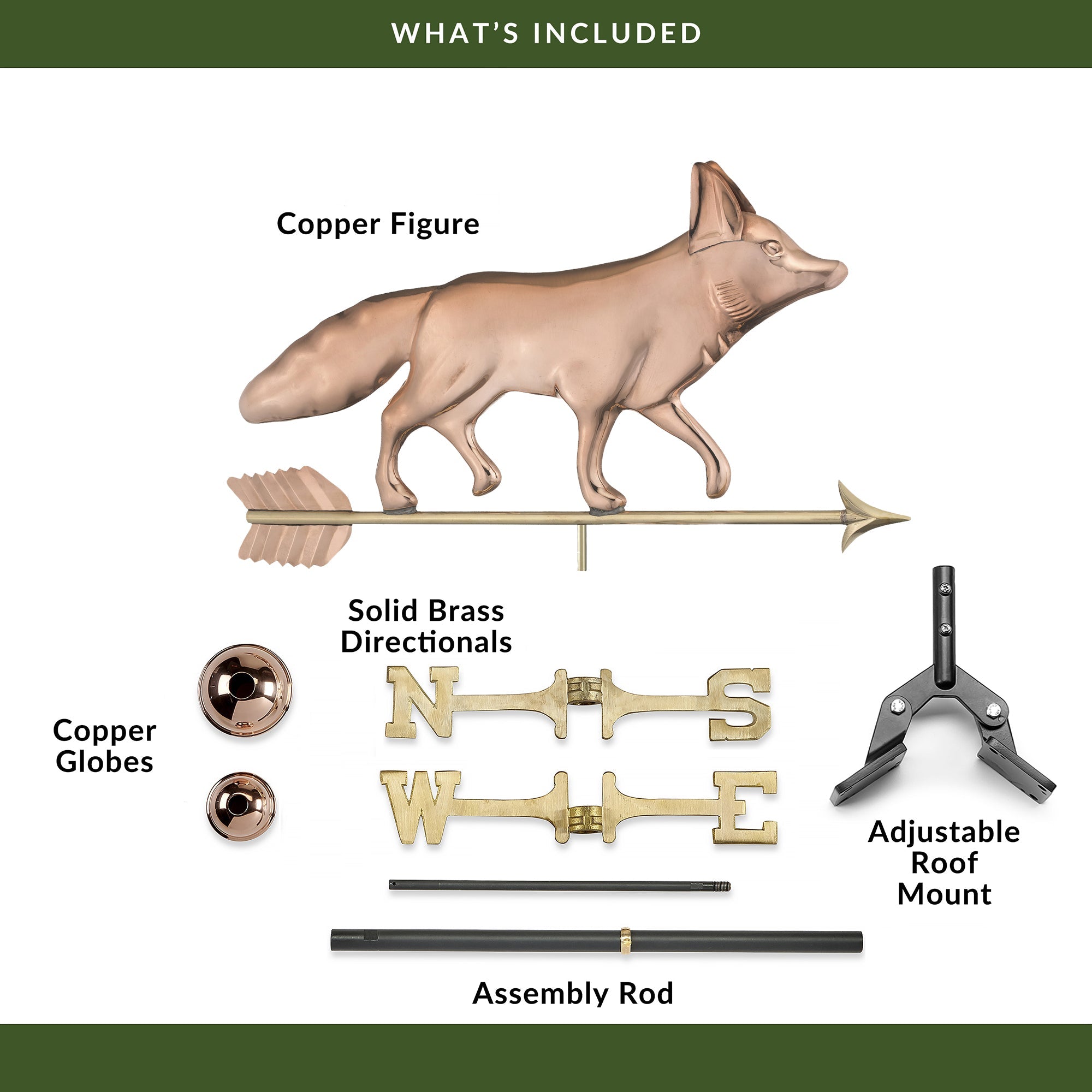 Fox Weathervane - Evira
