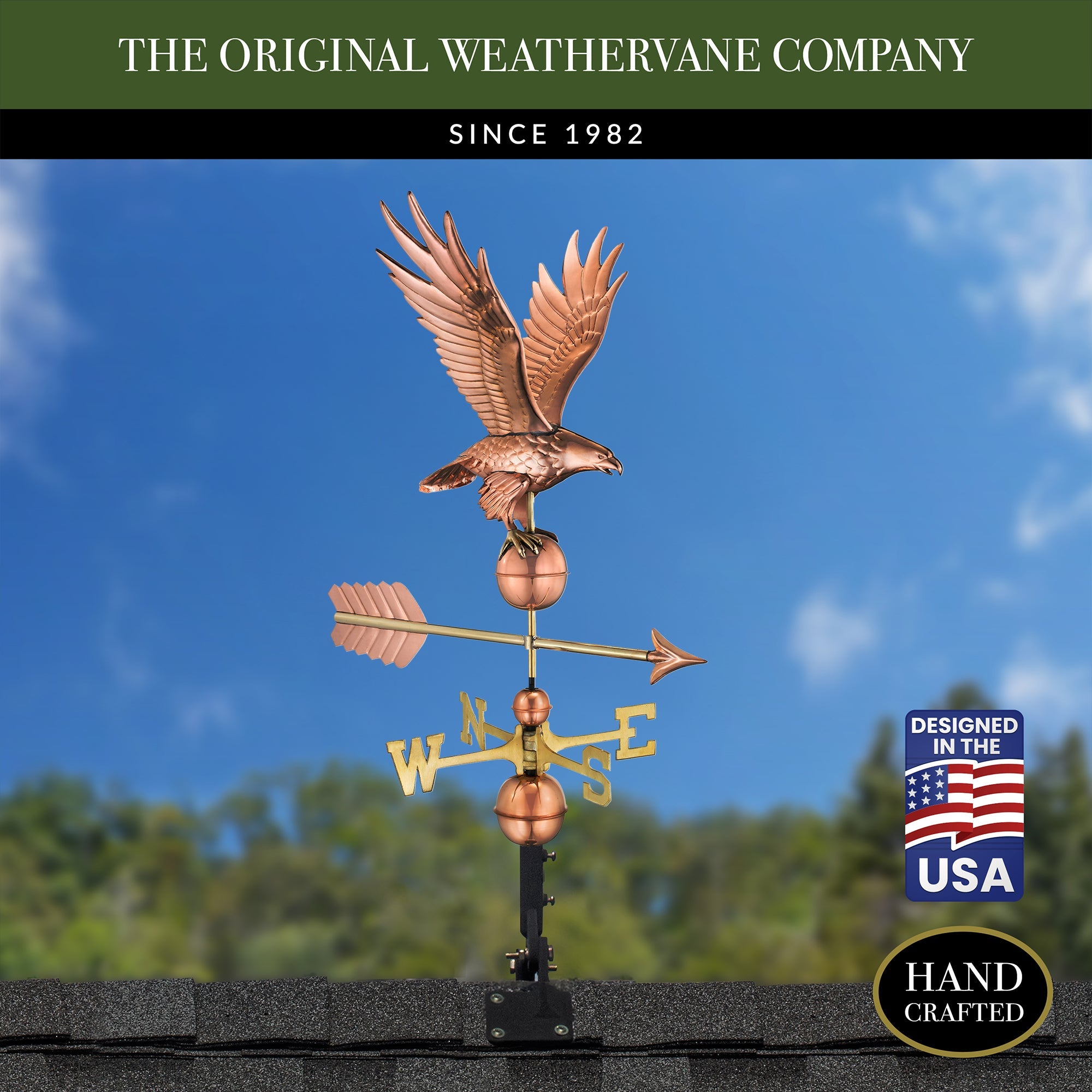 Freedom Eagle Weathervane - Evira