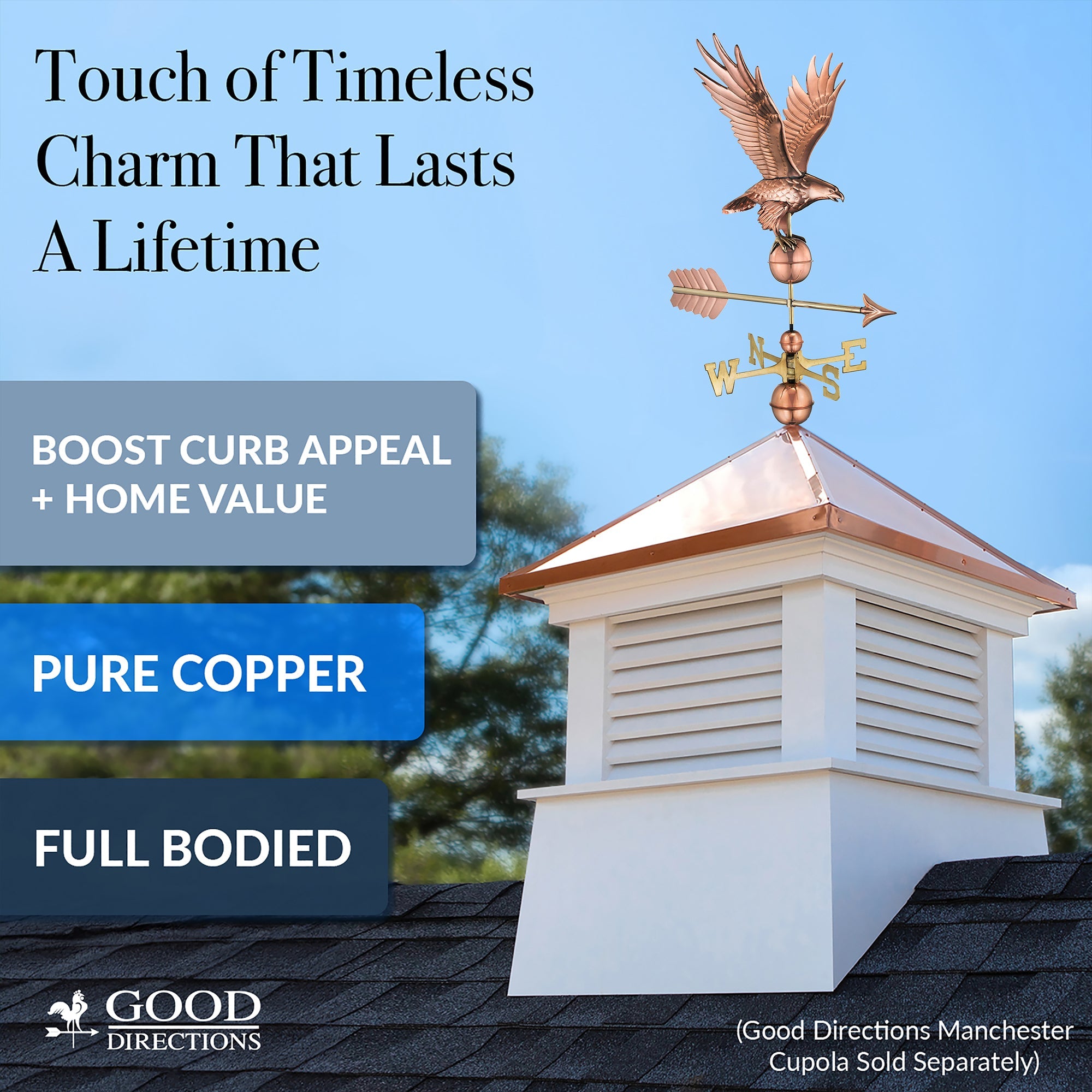 Freedom Eagle Weathervane - Evira