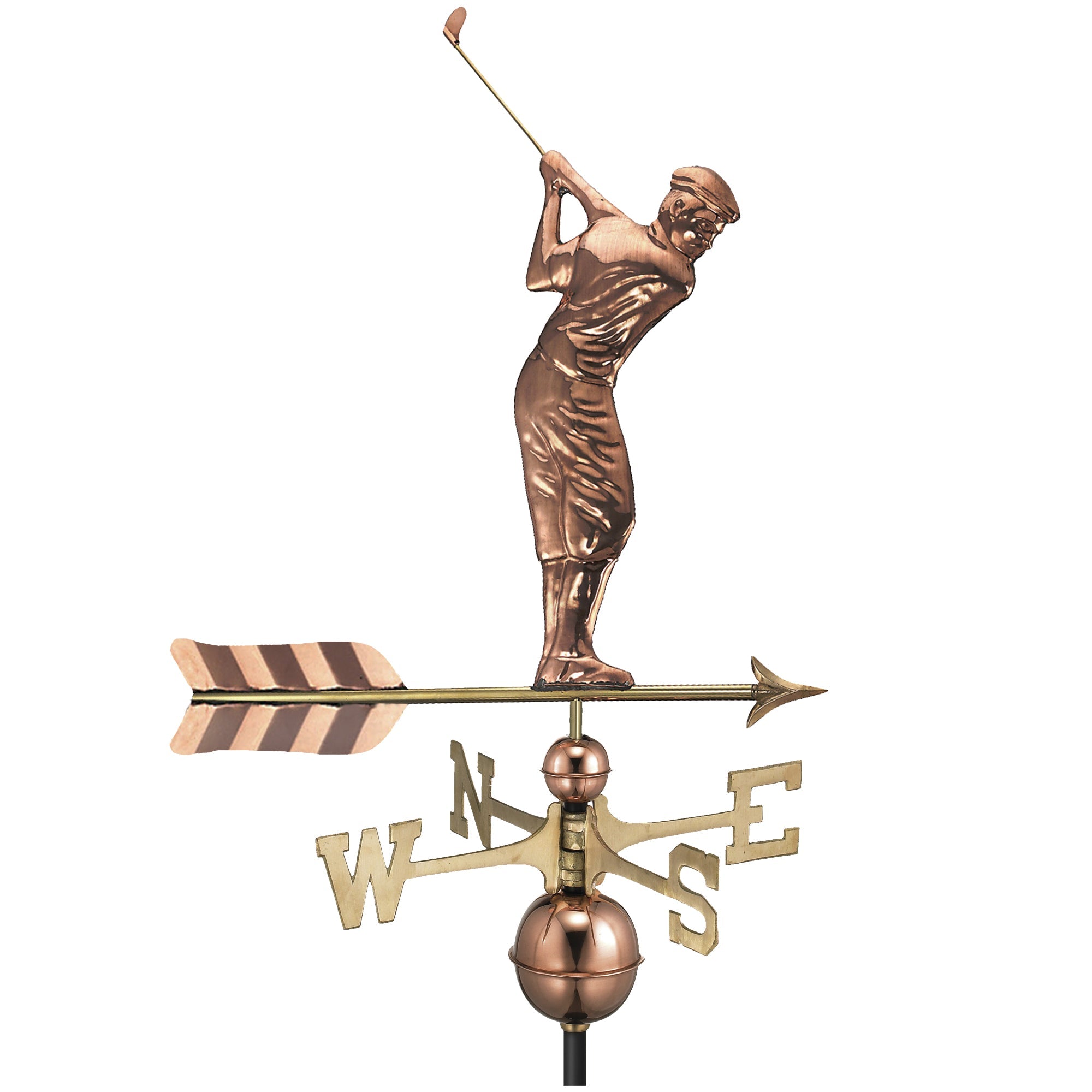 Golfer Weathervane - Evira