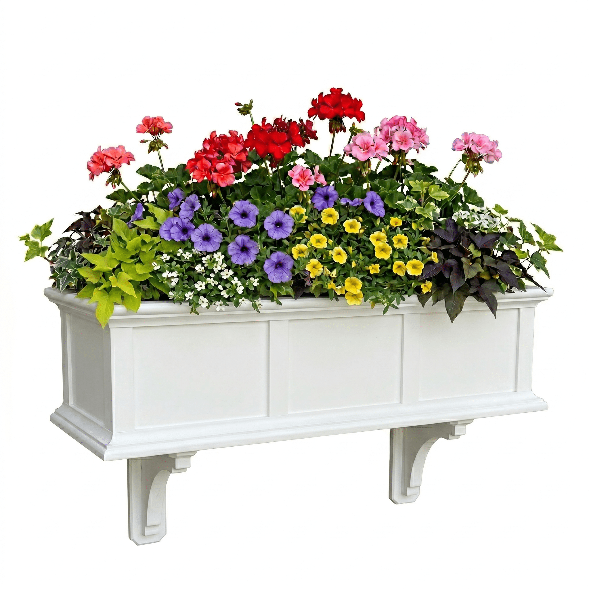Greenwich Vinyl Window Box - Evira