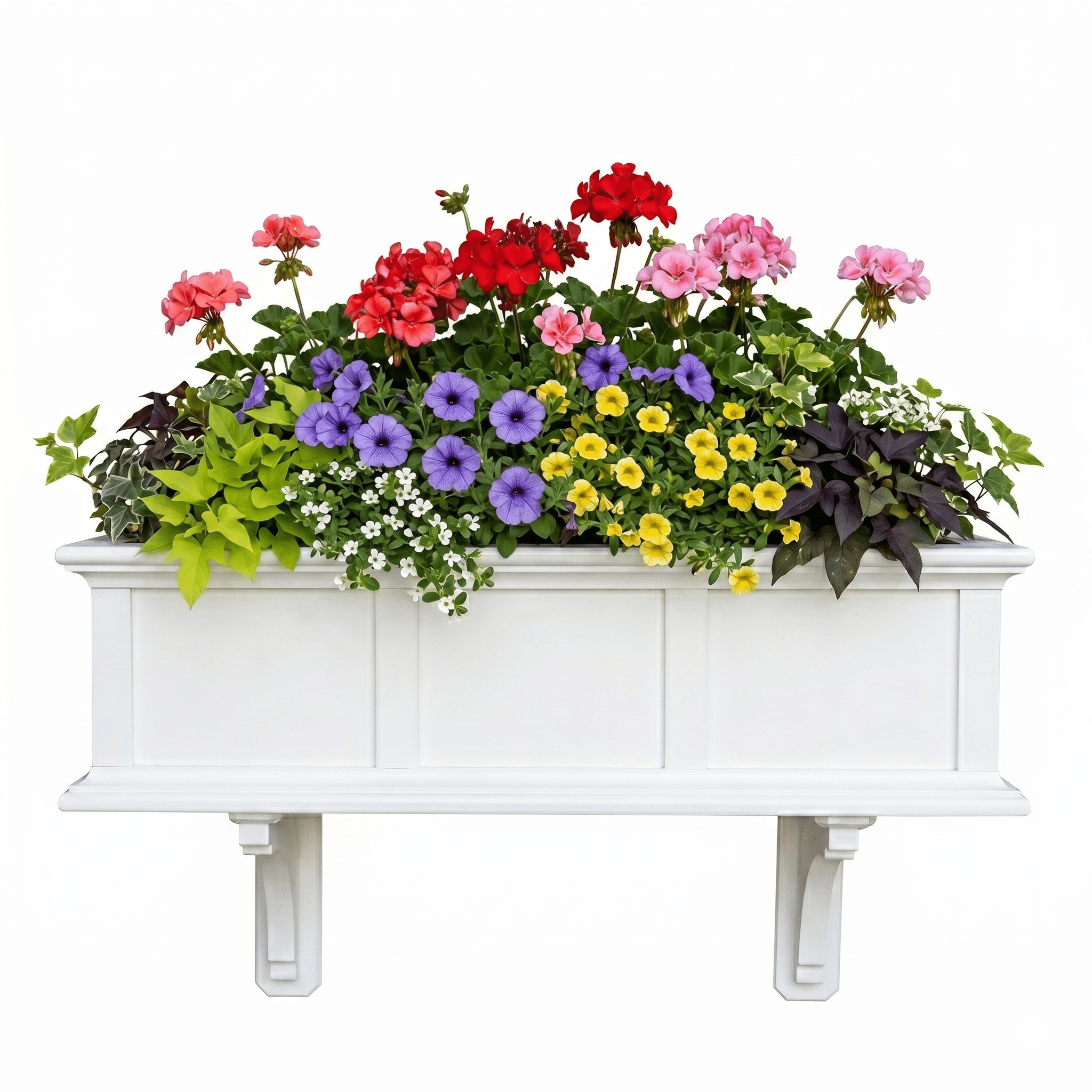 Greenwich Vinyl Window Box - Evira