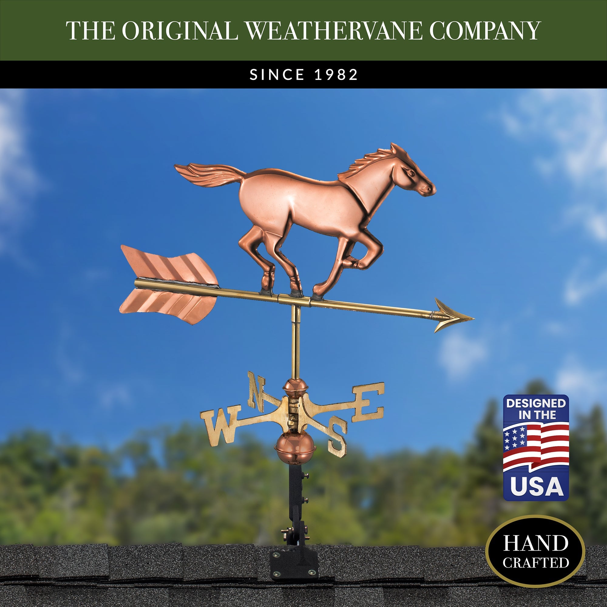 Horse Cottage Weathervane - Evira