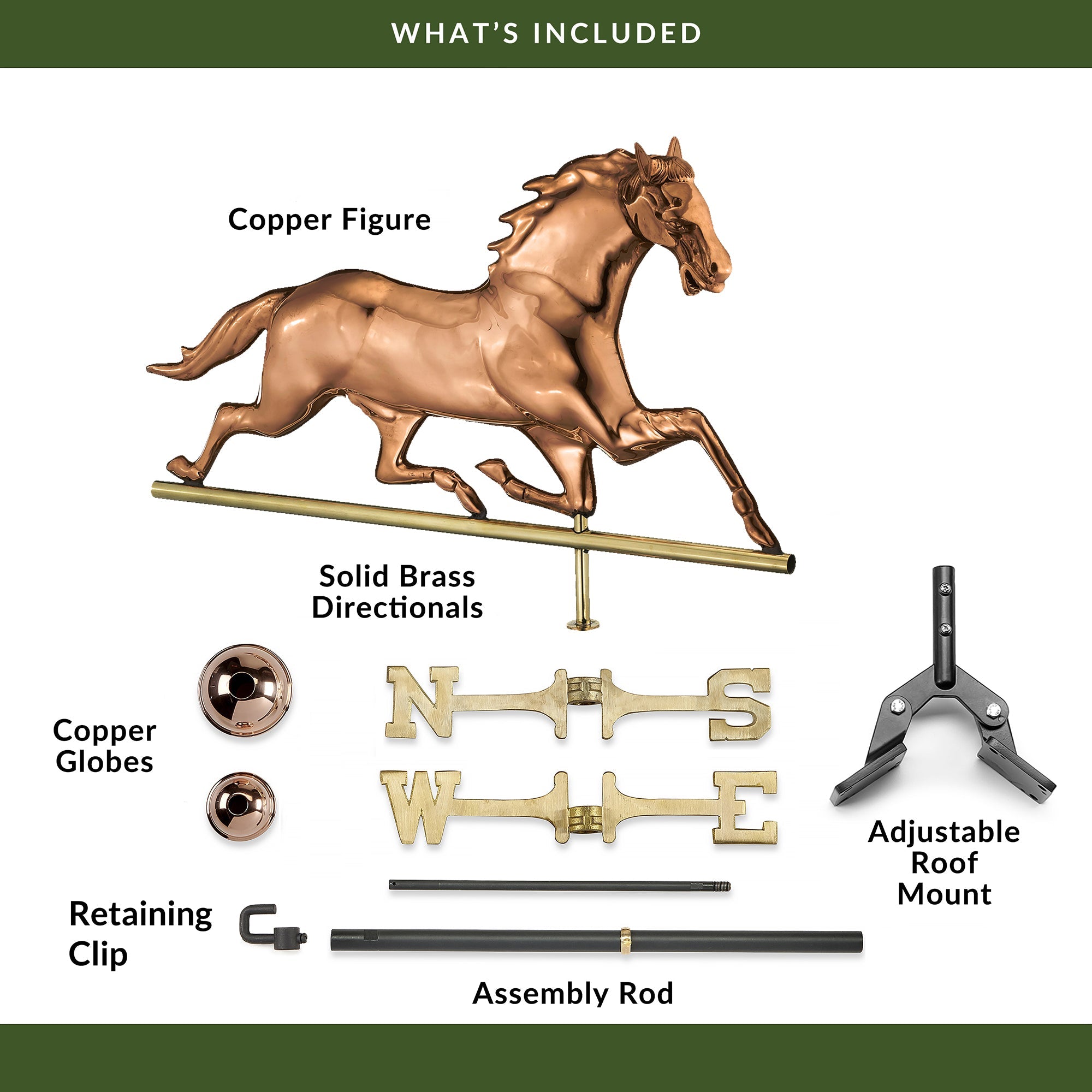 Horse Weathervane - Evira