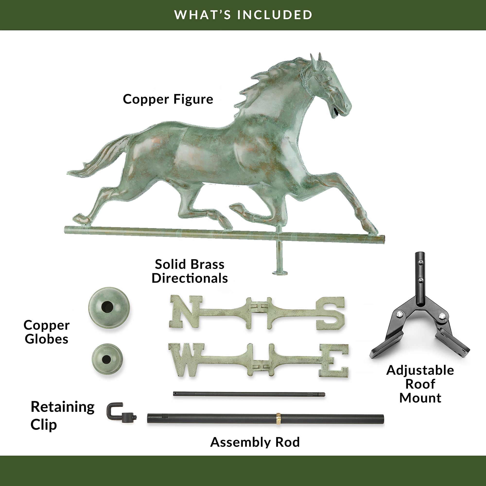 Horse Weathervane - Evira