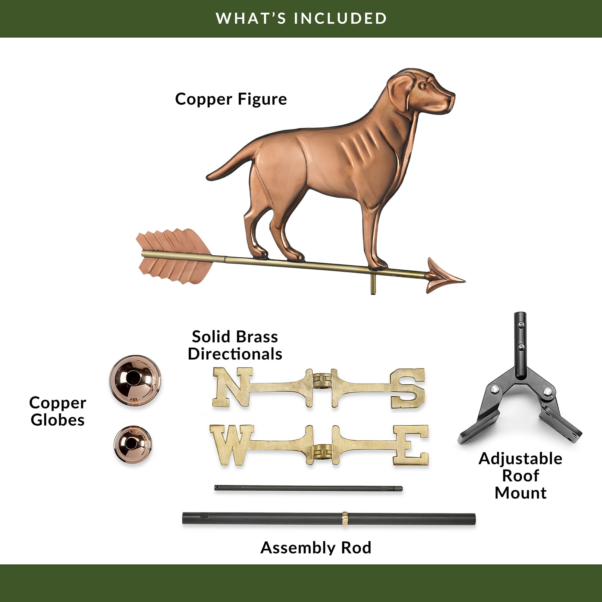 Labrador Retriever Weathervane - Evira