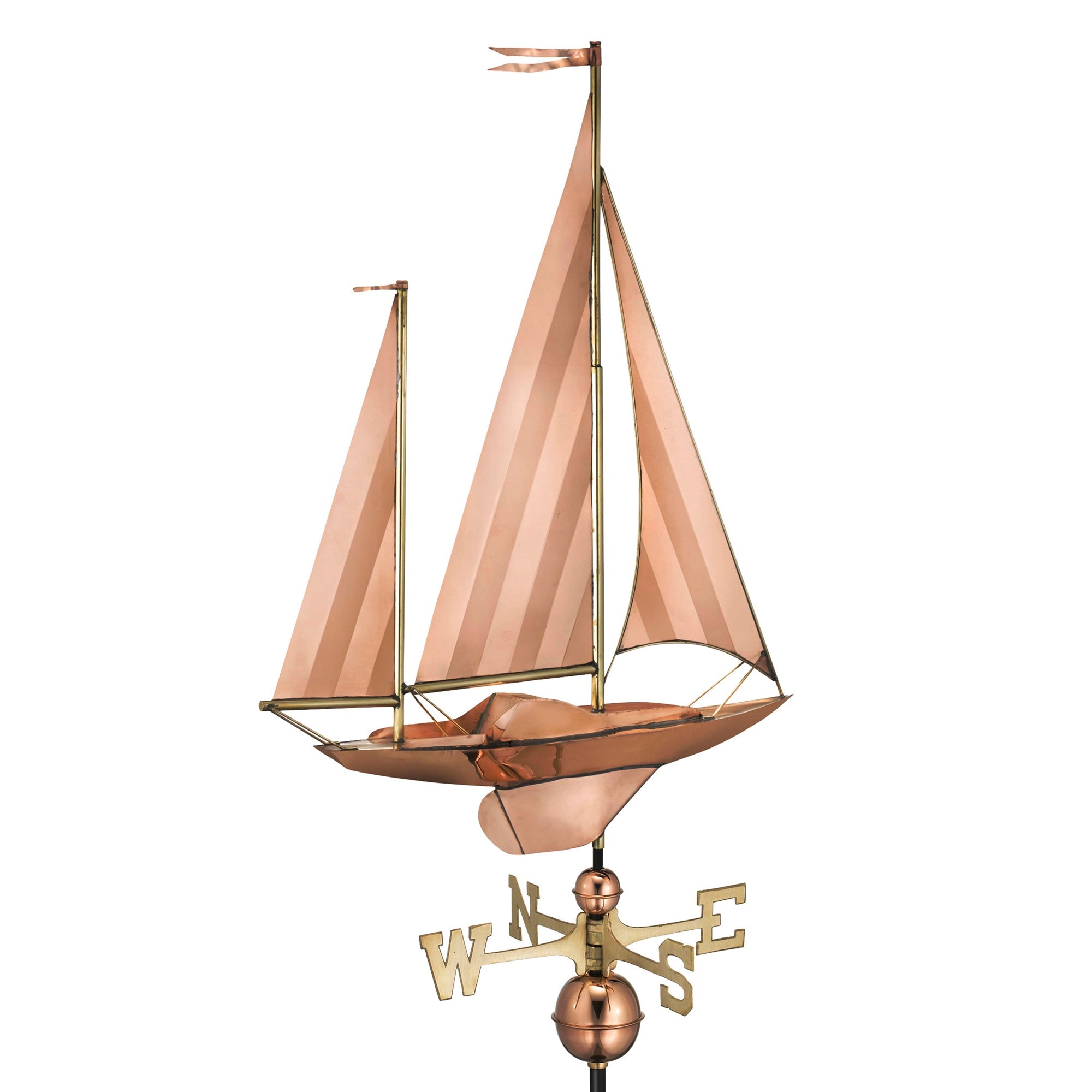 Large Sailboat Weathervane - Evira