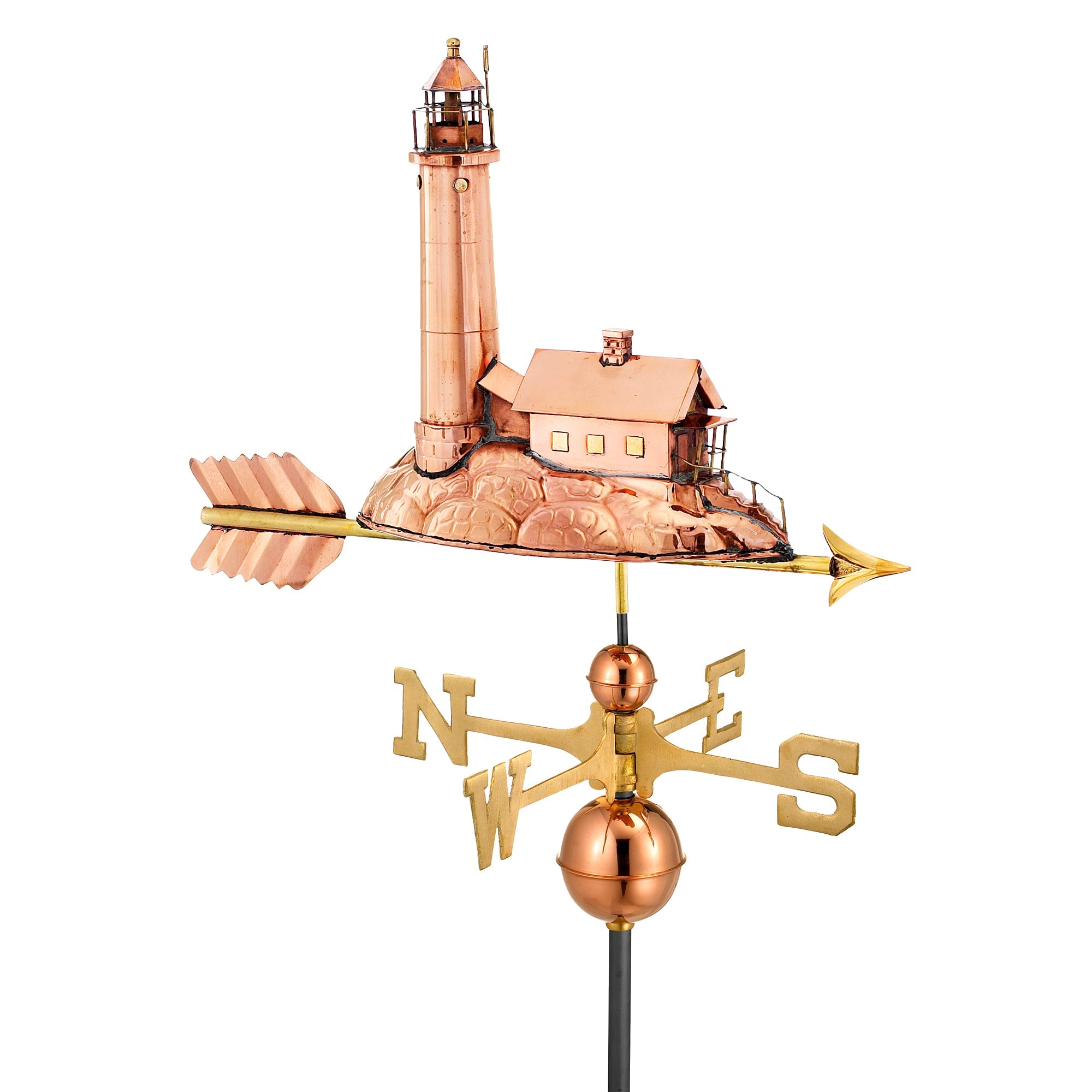 Lighthouse Weathervane - Pure Copper by Evira - Evira