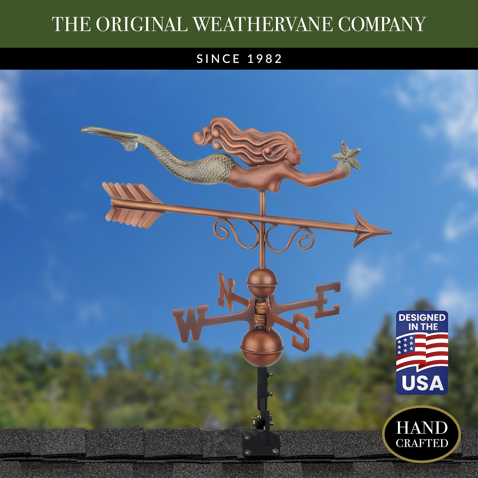 Little Mermaid Weathervane - Evira