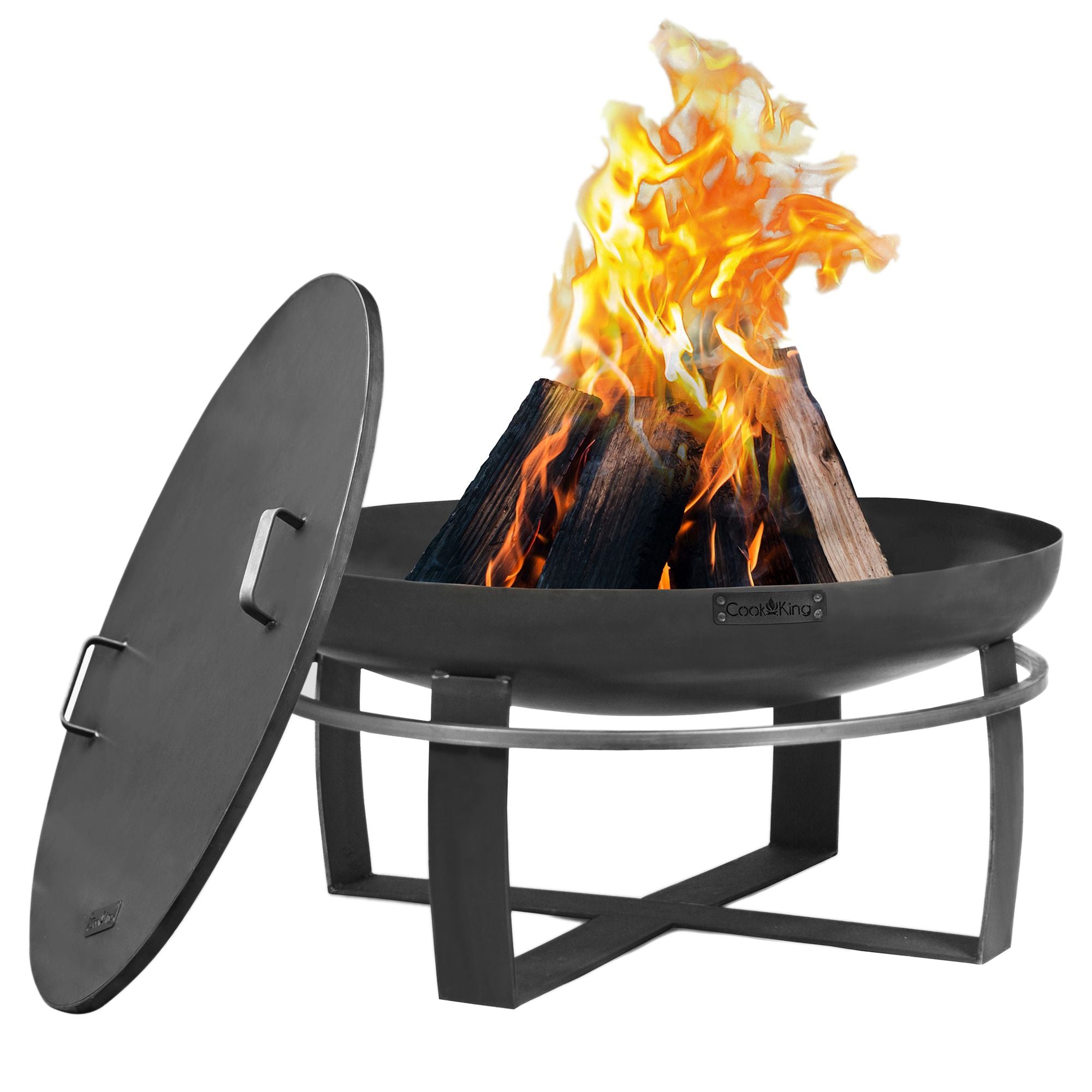 Ignition 32" Fire Pit with Cover Lid - Evira