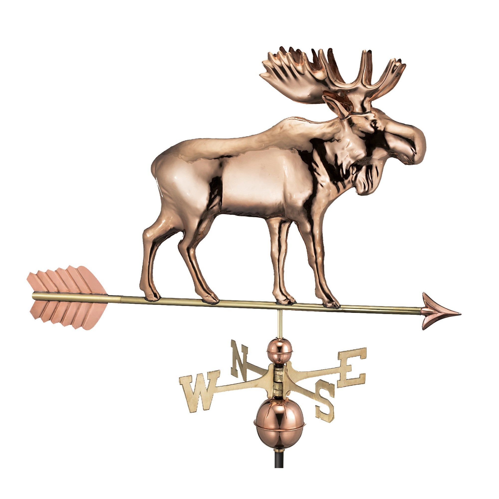 Moose Weathervane with Arrow - Evira
