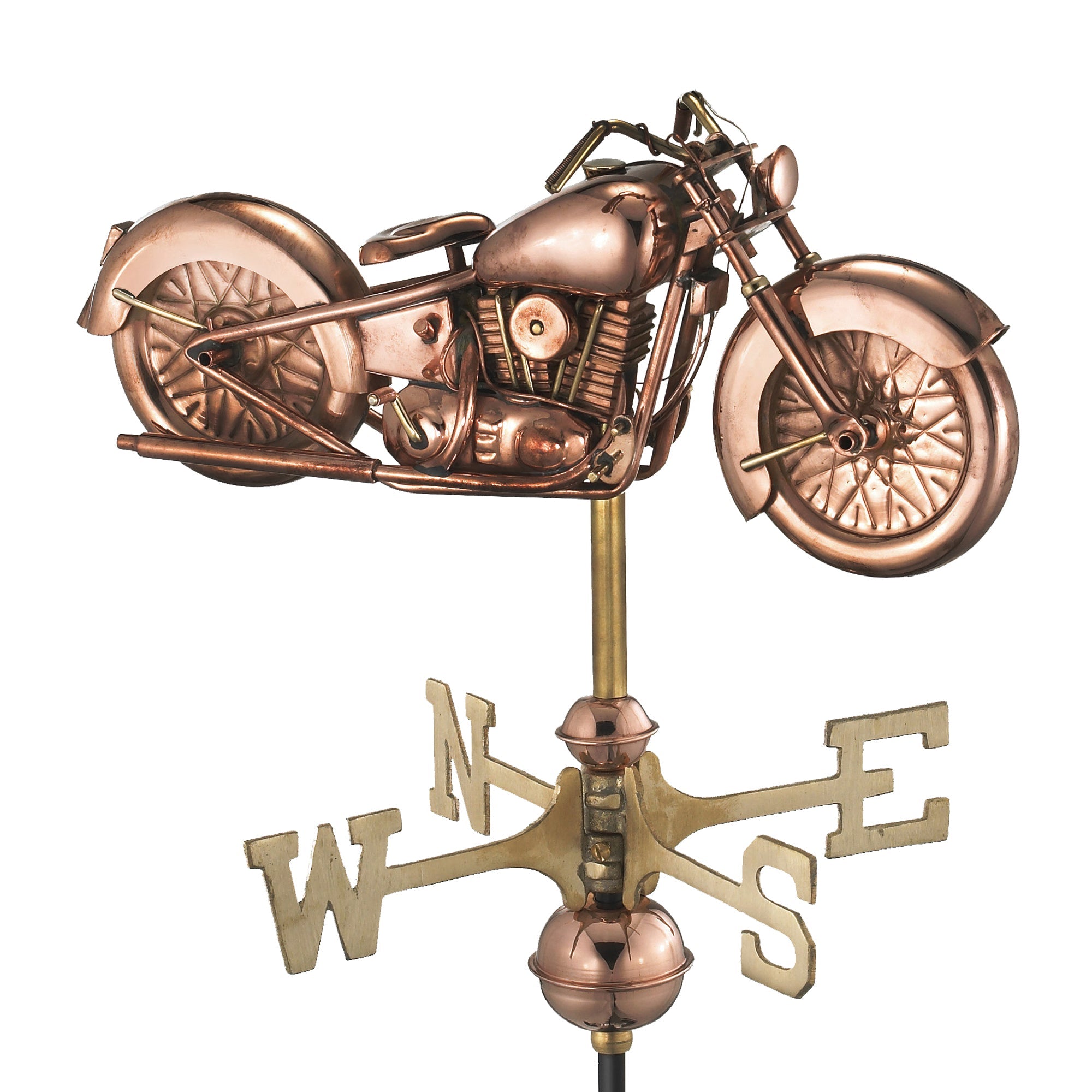 Motorcycle Cottage Weathervane - Evira