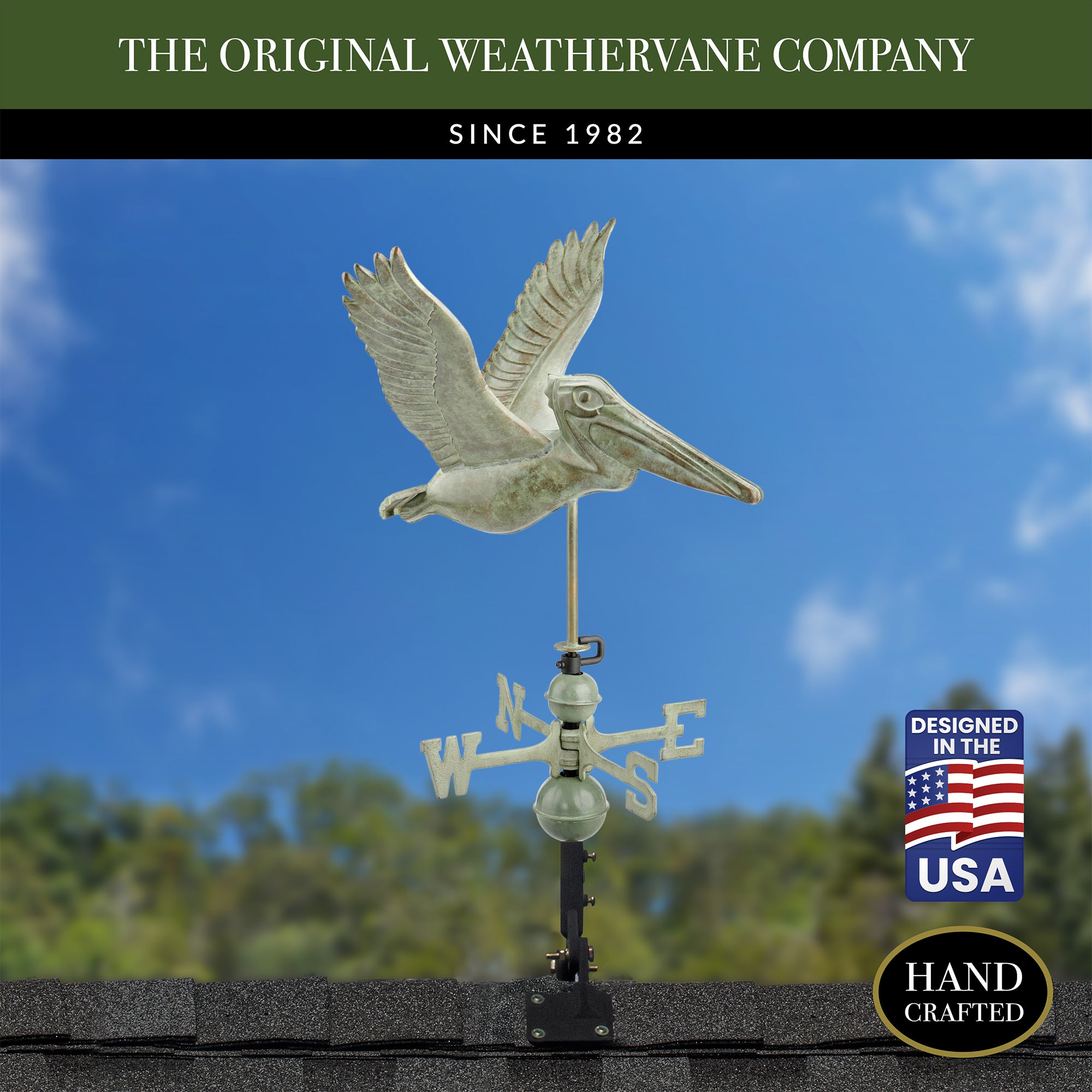 Pelican Weathervane - Evira