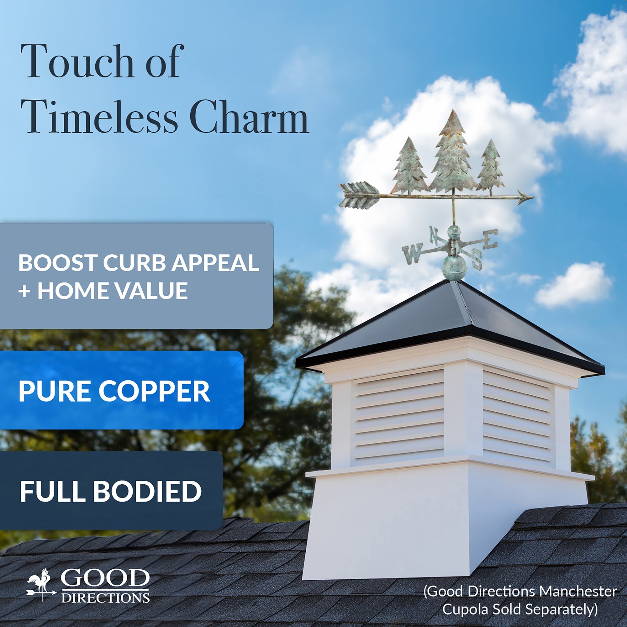 Pine Trees Weathervane - Evira