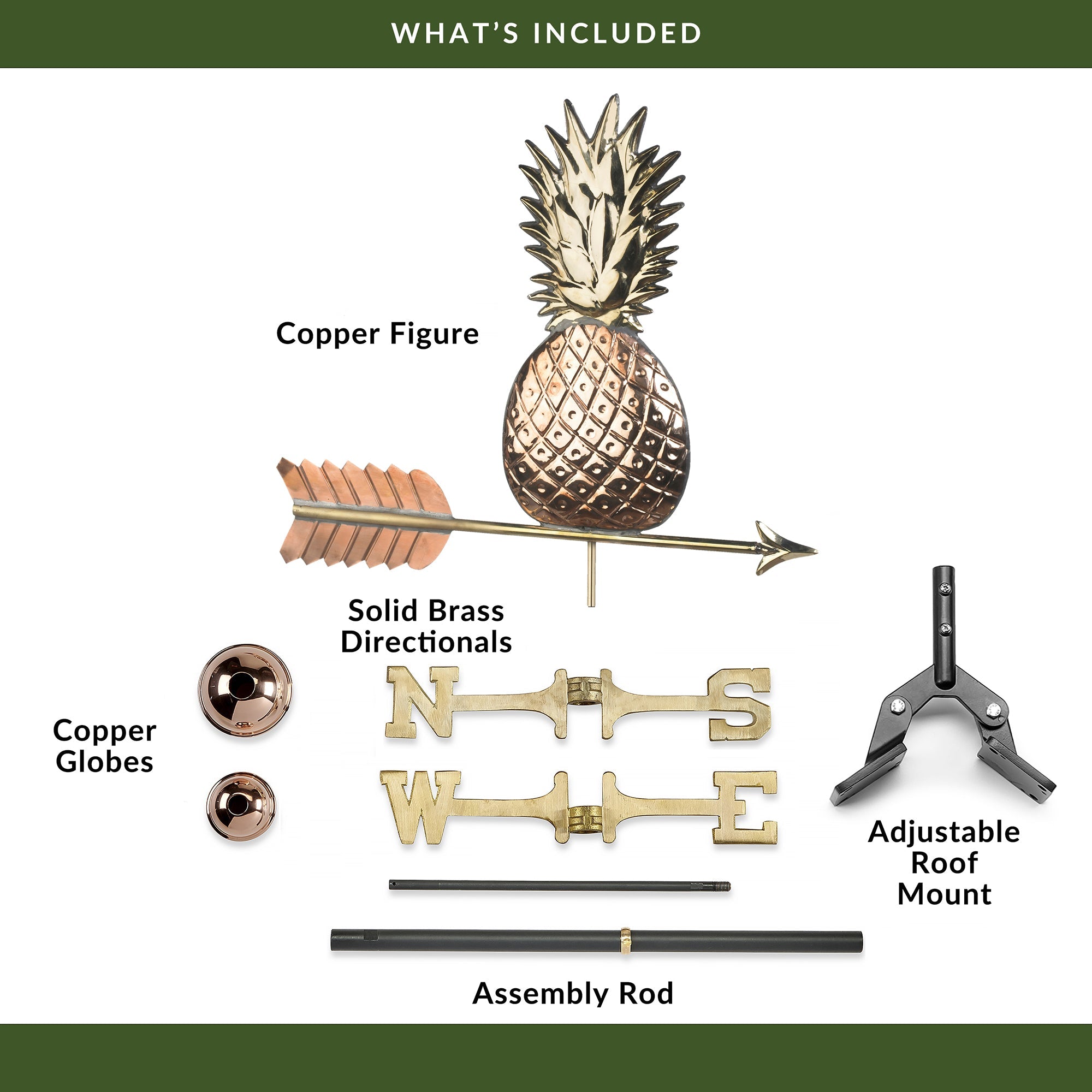 Pineapple Weathervane - Evira