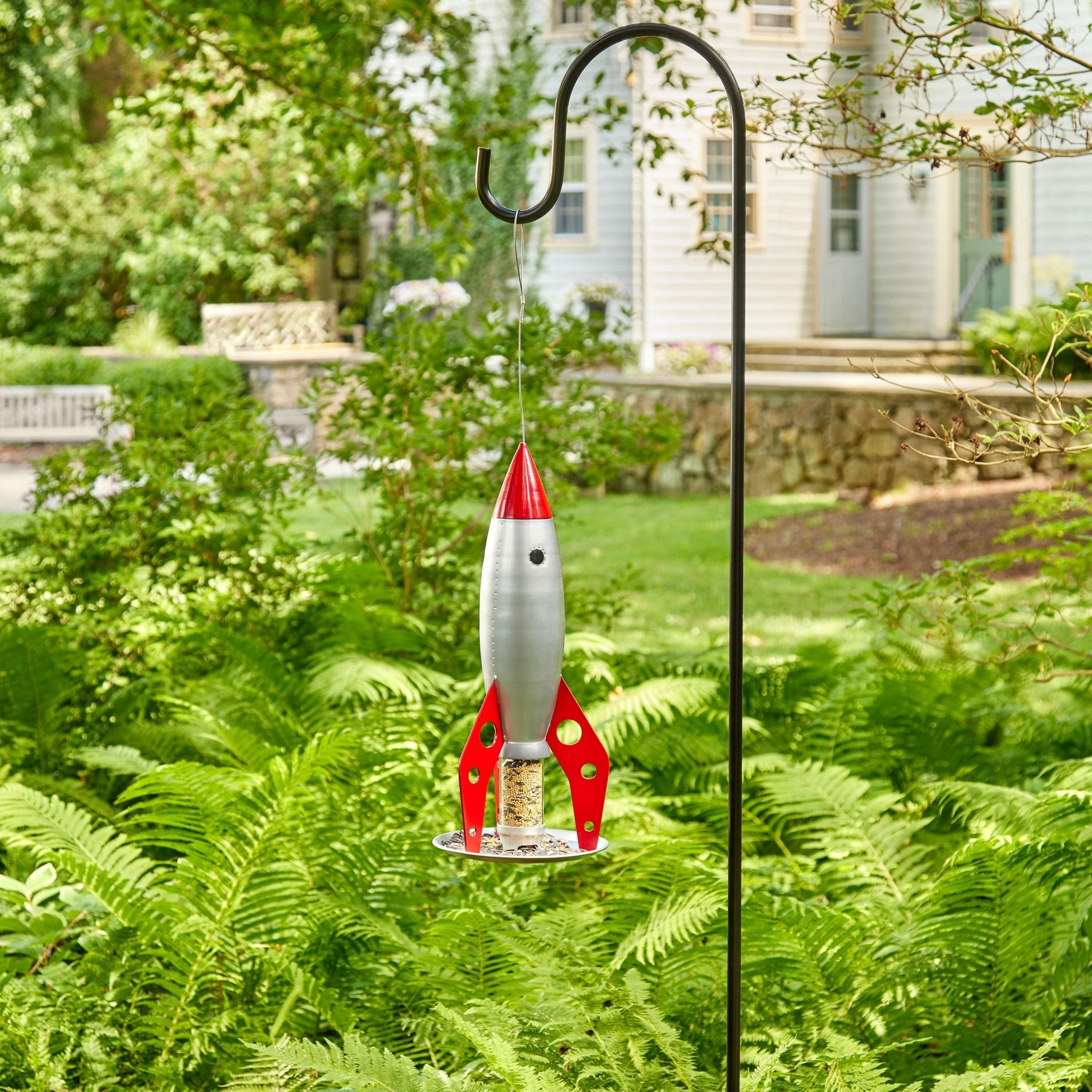 Rocketship Bird Feeder - Evira
