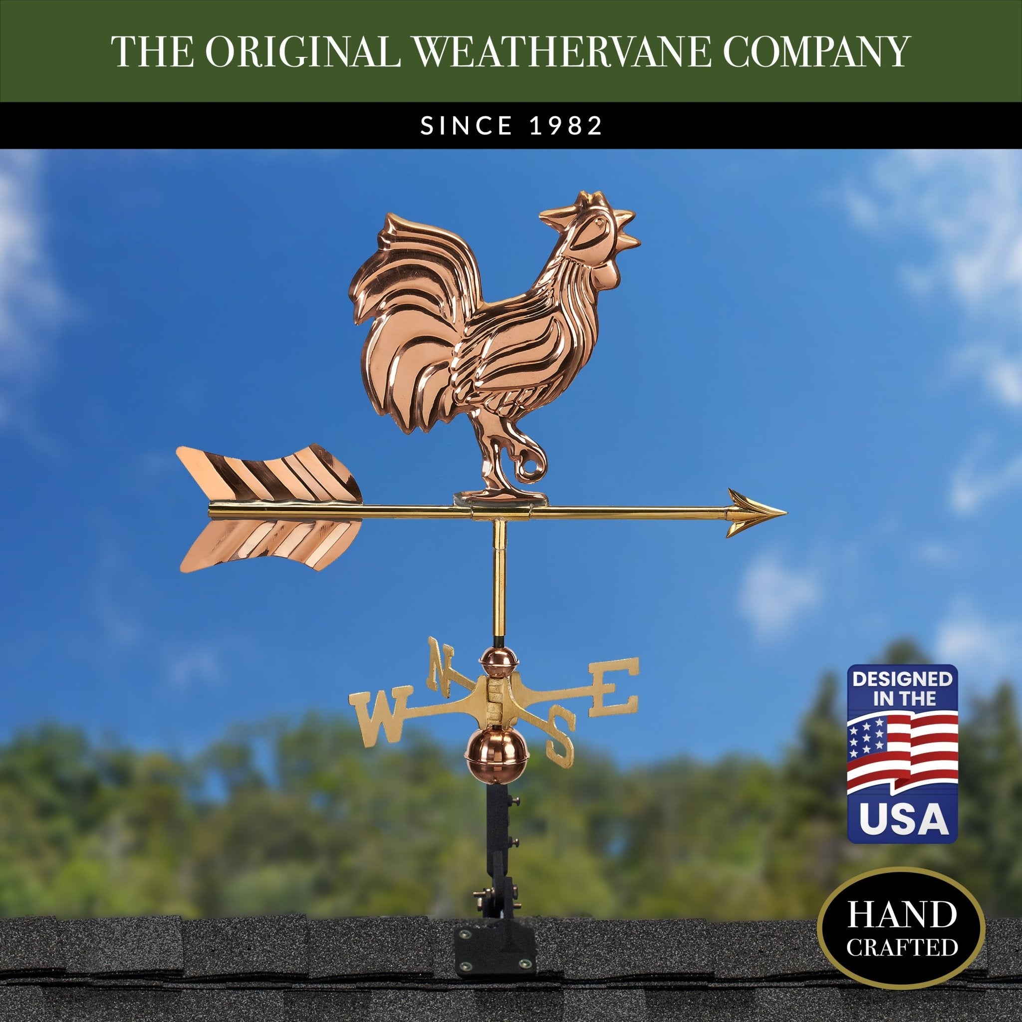 Rooster Cottage Weathervane - Evira