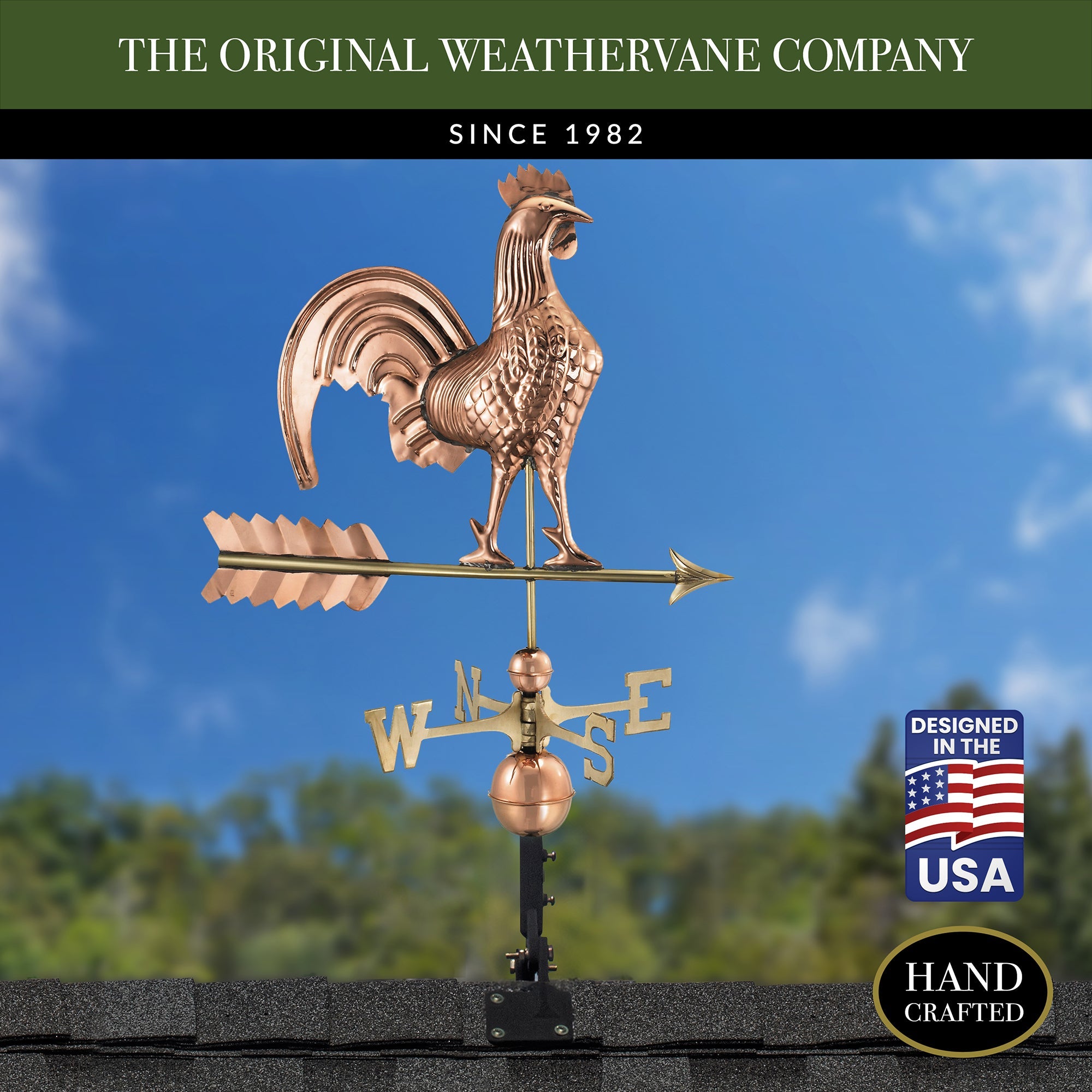Rooster Weathervane - Evira