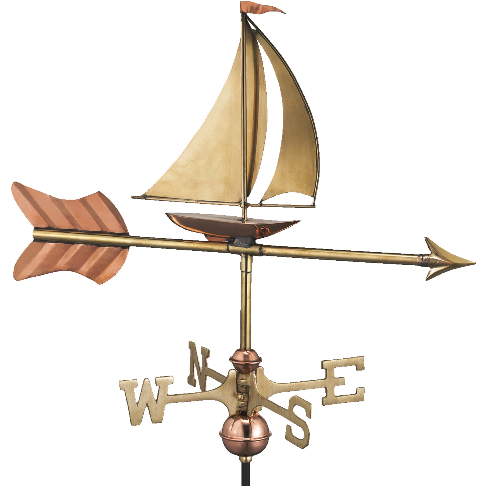 Sailboat Garden Weathervane - Evira