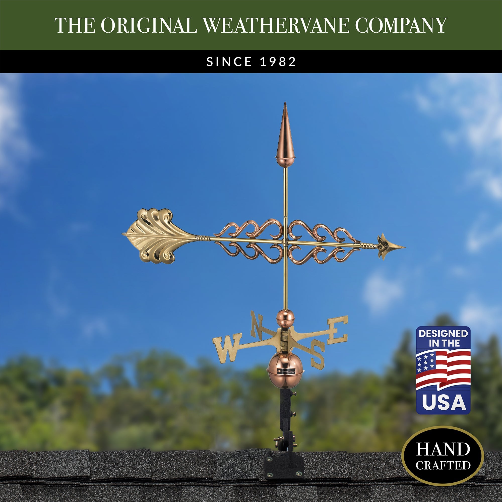 Smithsonian Arrow Weathervane - Evira