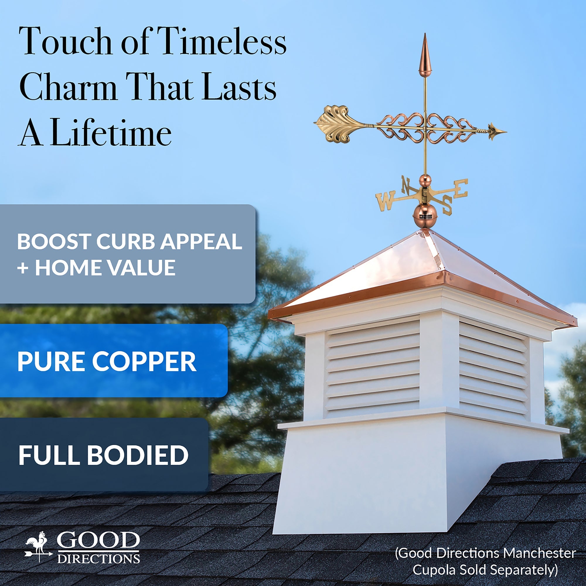 Smithsonian Arrow Weathervane - Evira