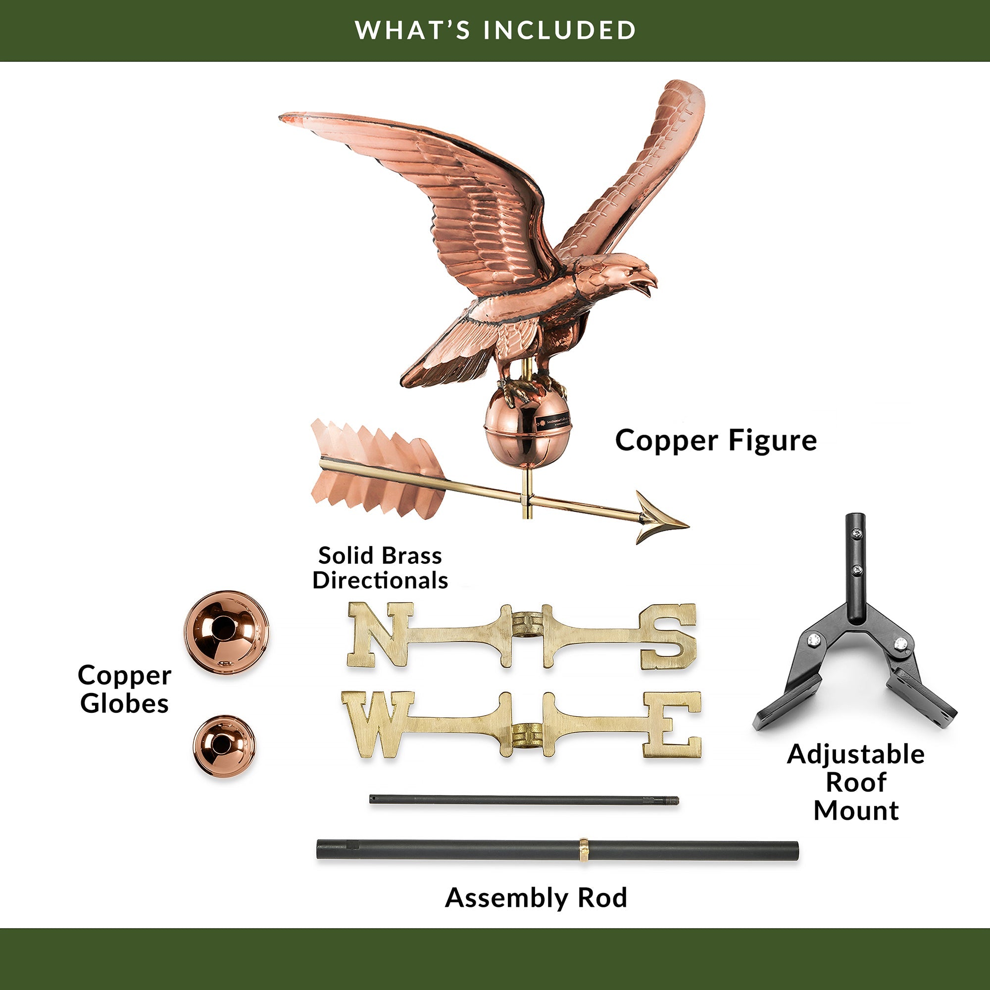 Smithsonian Eagle Weathervane - Evira