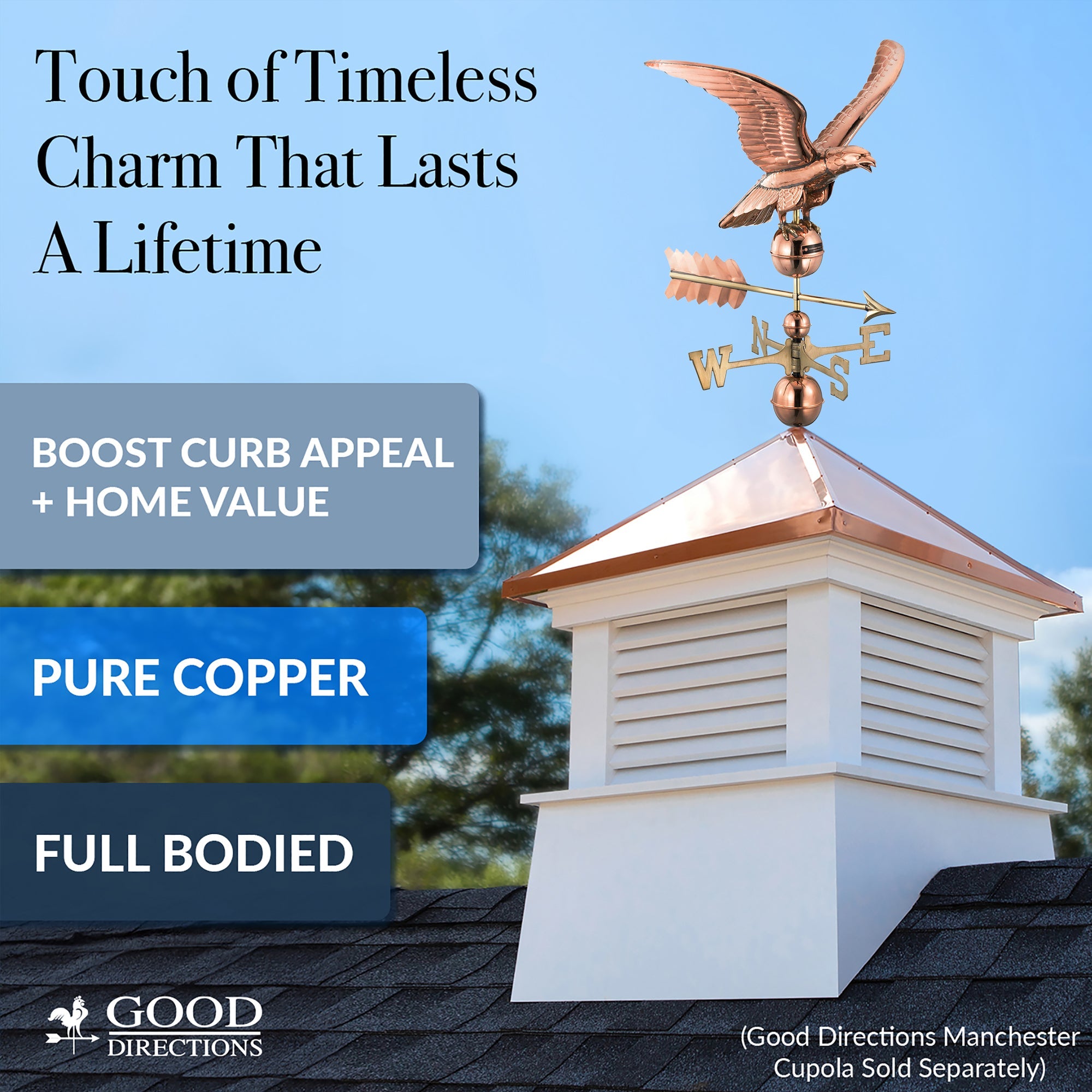 Smithsonian Eagle Weathervane - Evira