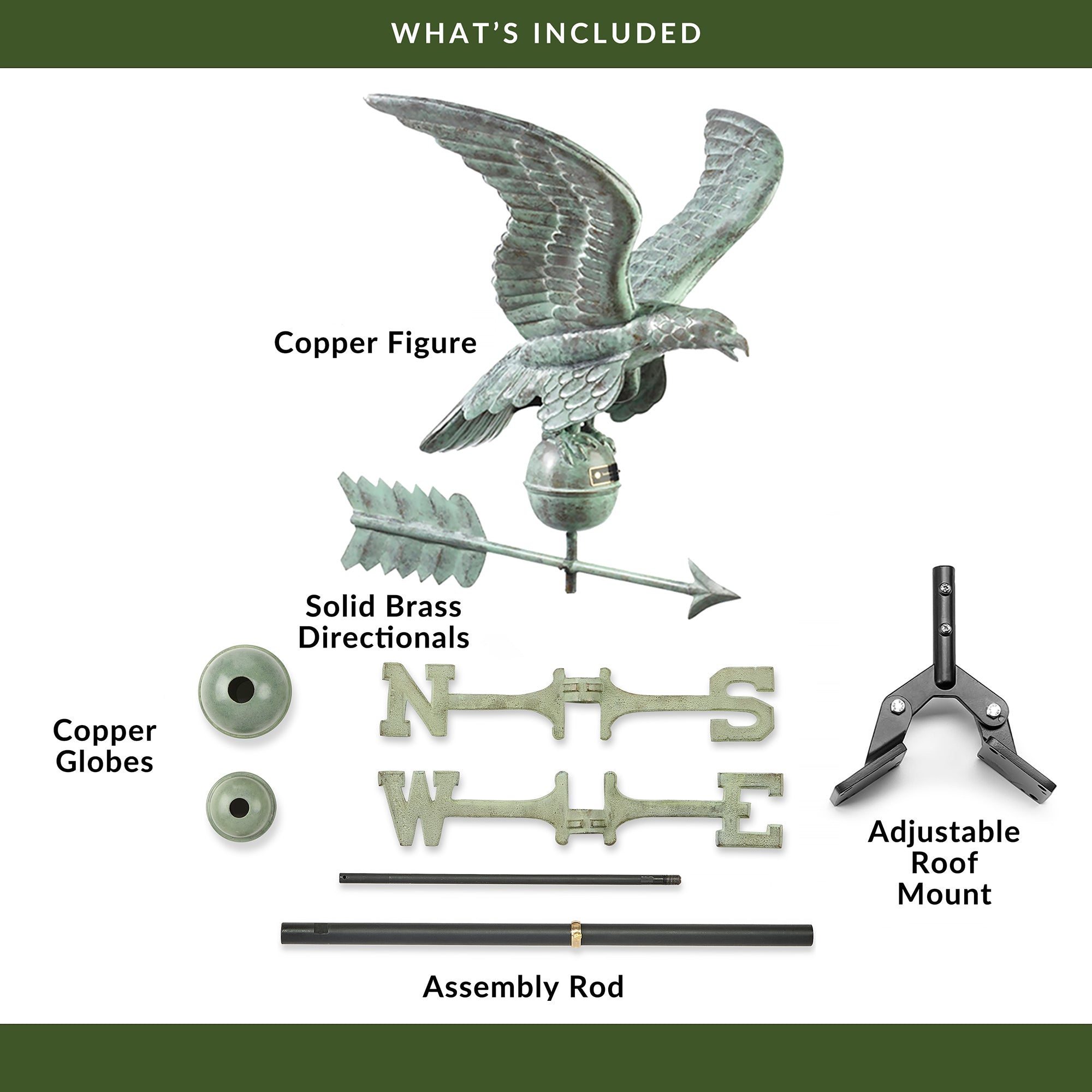 Smithsonian Eagle Weathervane - Evira