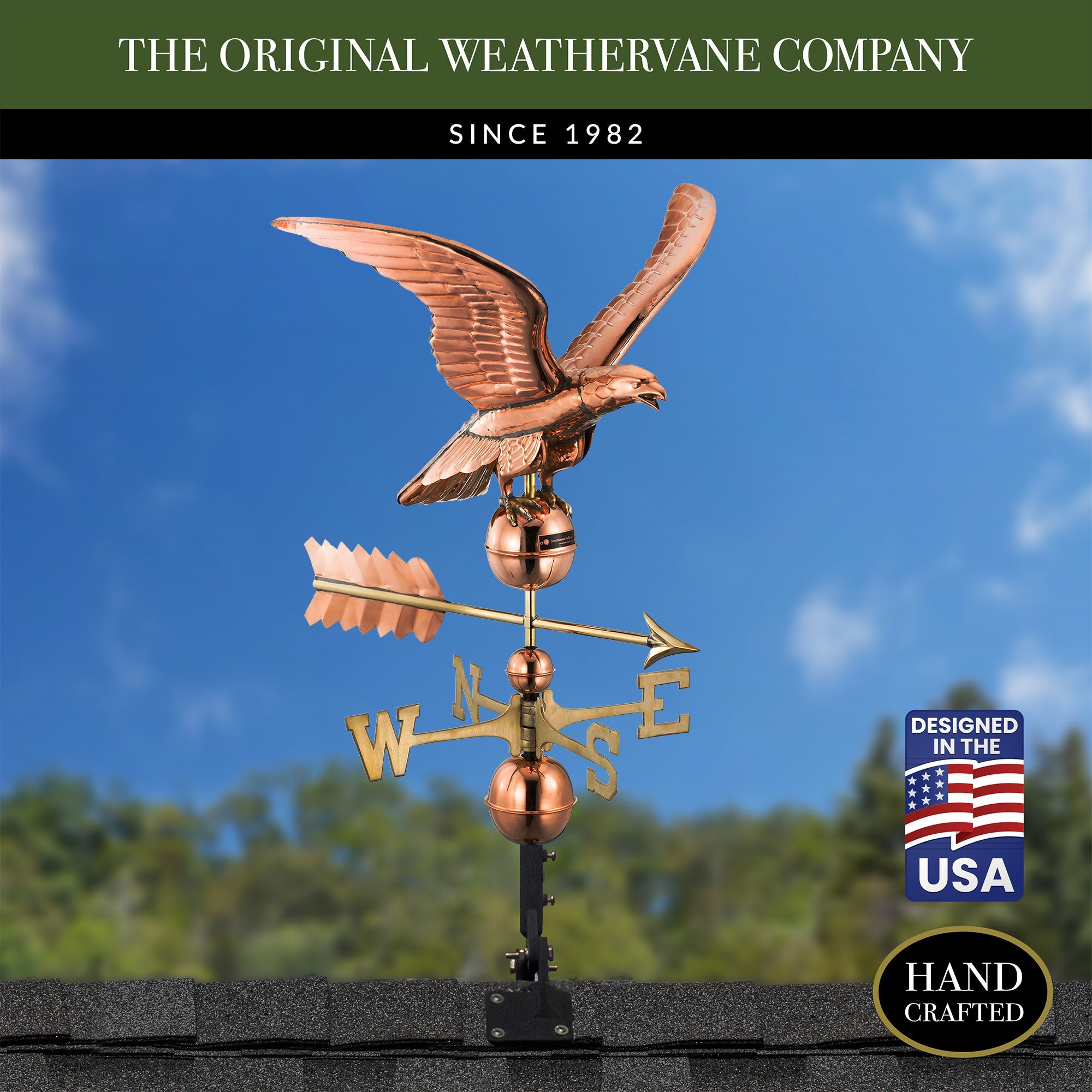 Smithsonian Eagle Weathervane - Evira