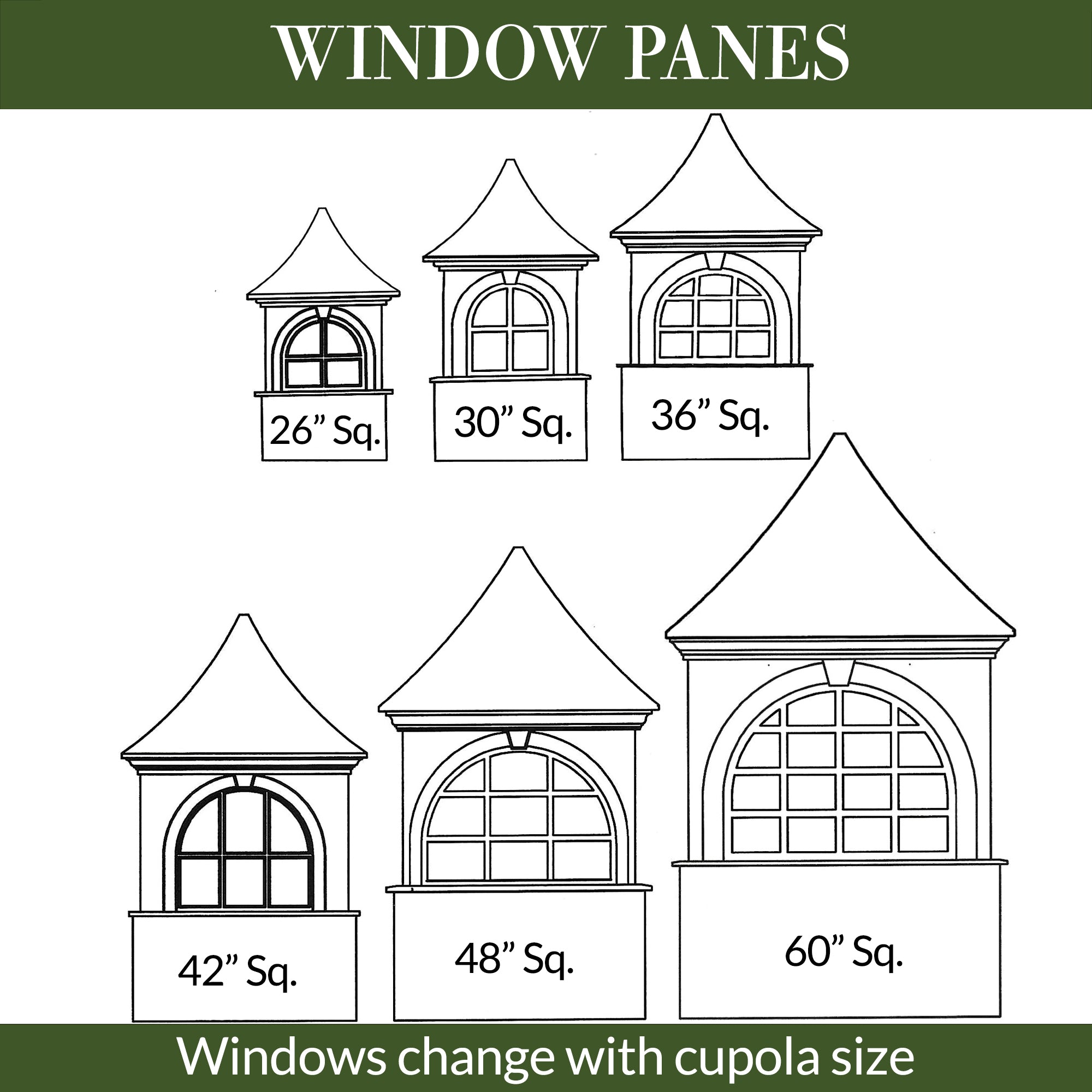 Smithsonian Fairfax Vinyl Cupola - Evira