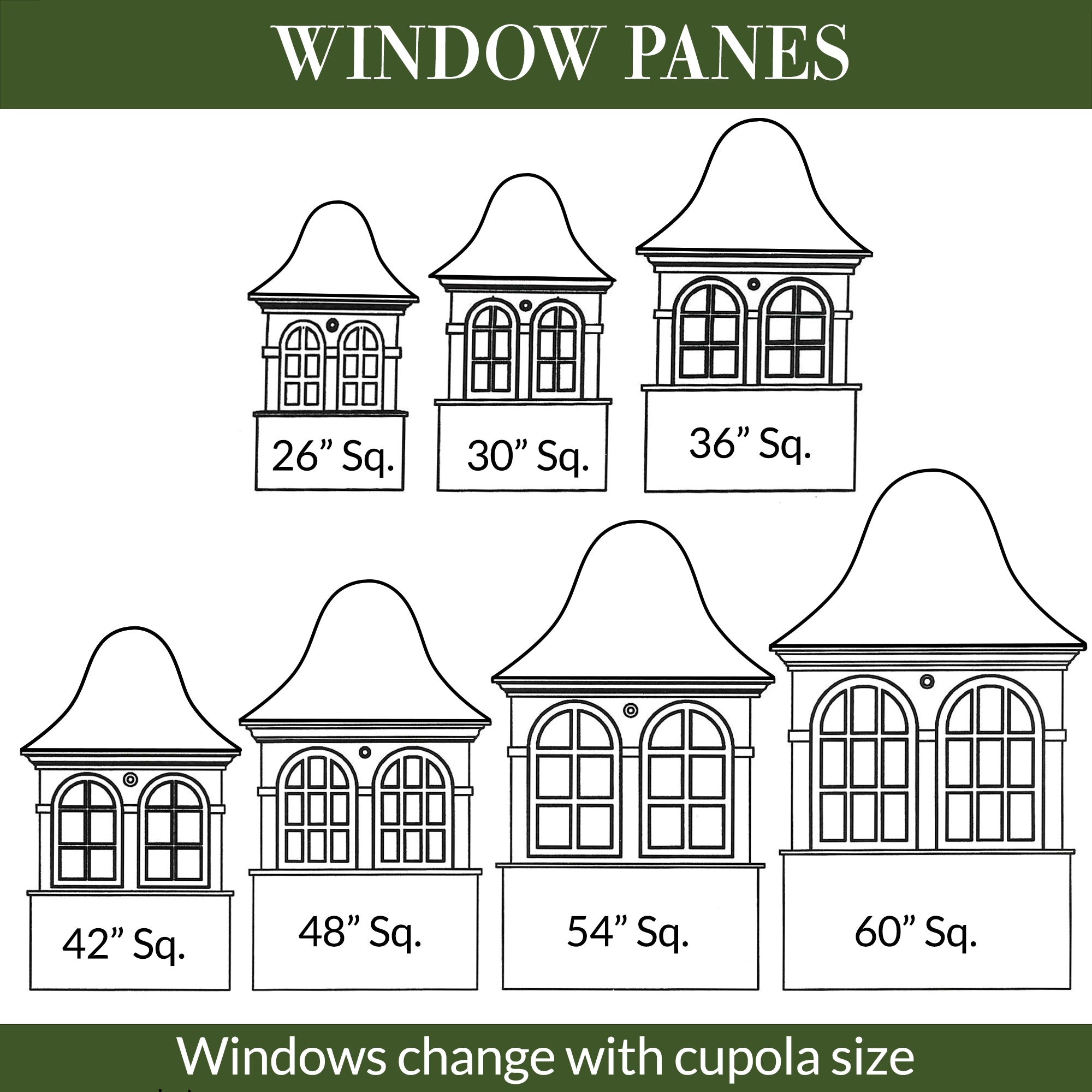 Smithsonian Rockville Vinyl Cupola - Evira