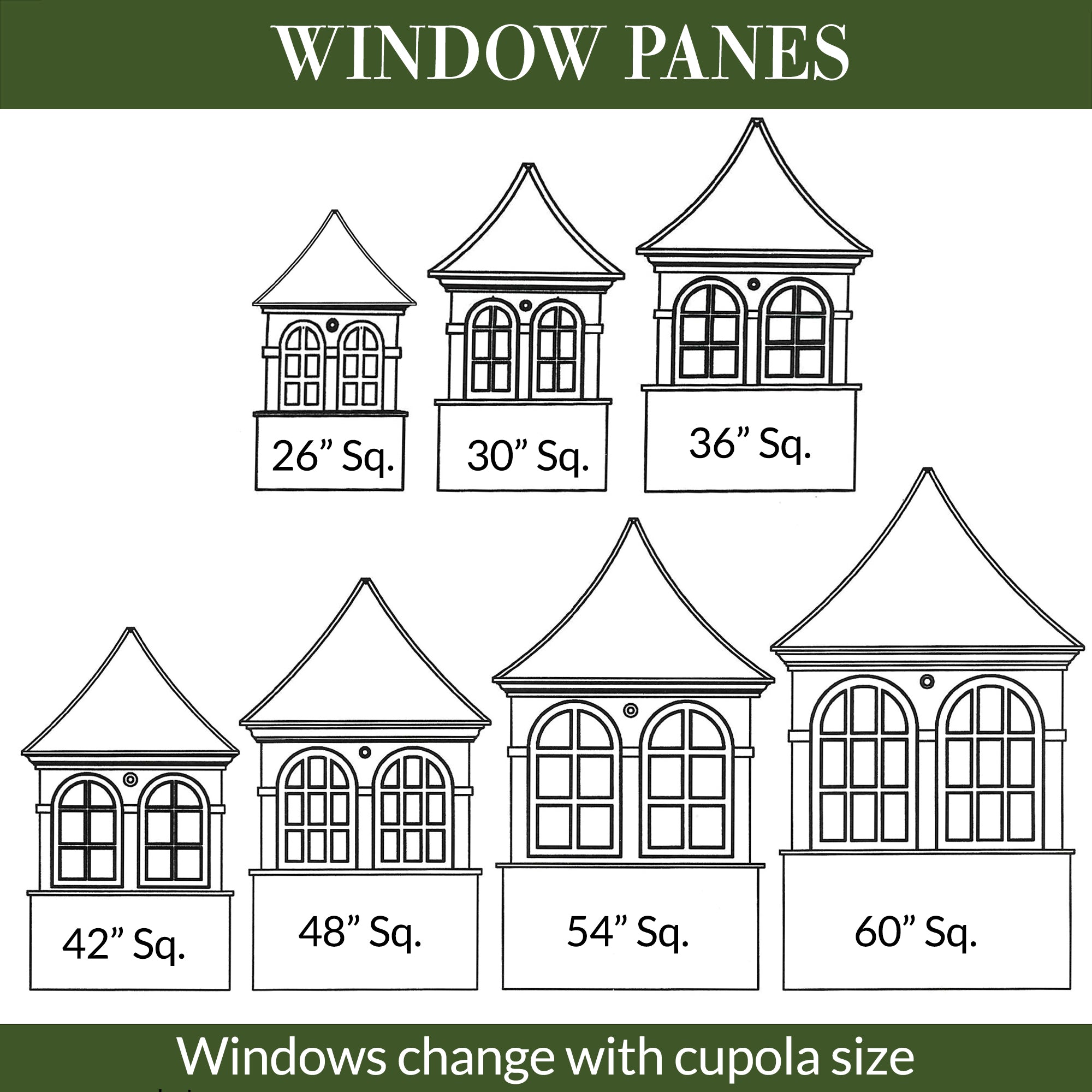 Smithsonian Stafford Vinyl Cupola - Evira