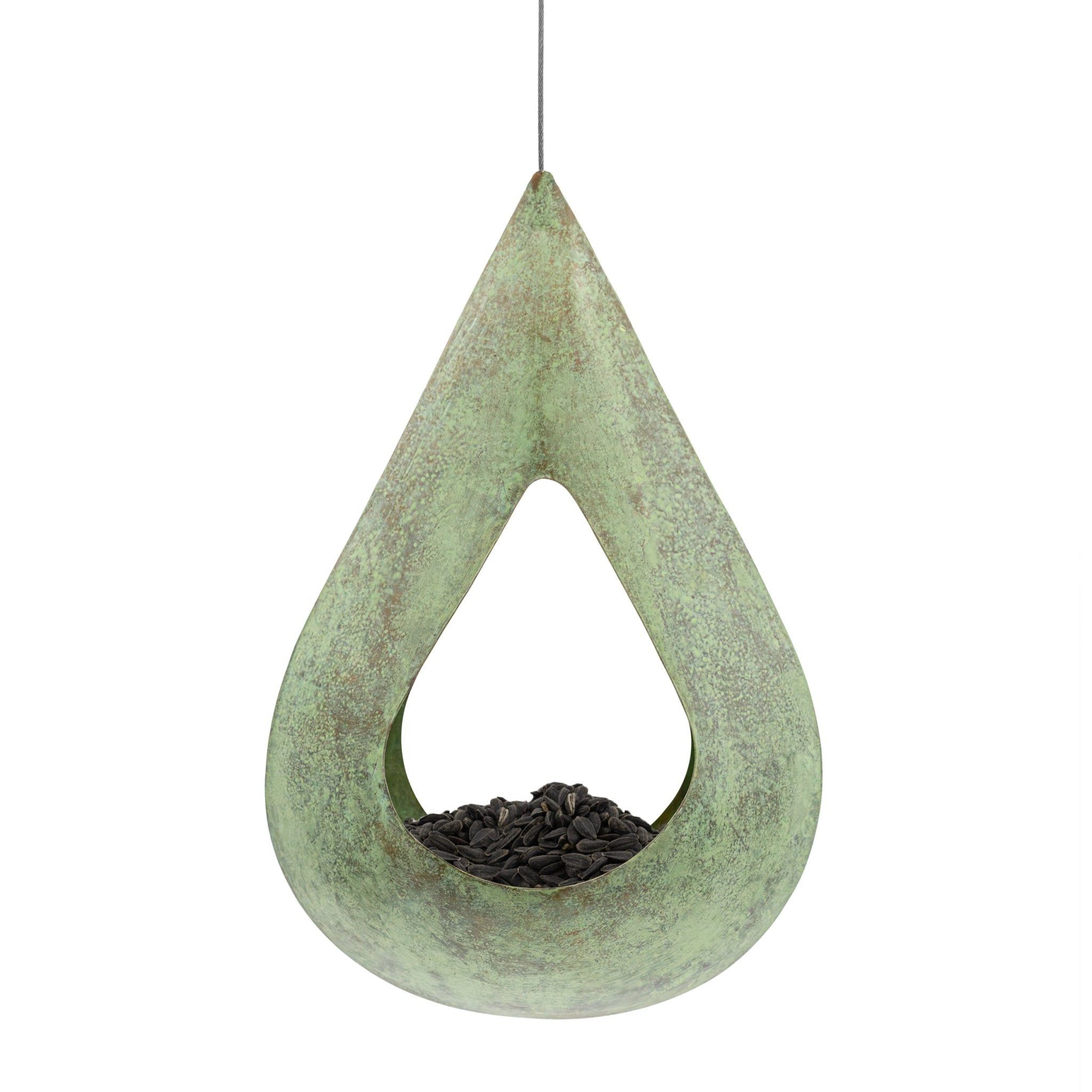 Verde Rain Drop Fly - Thru Copper Bird Feeder - Evira
