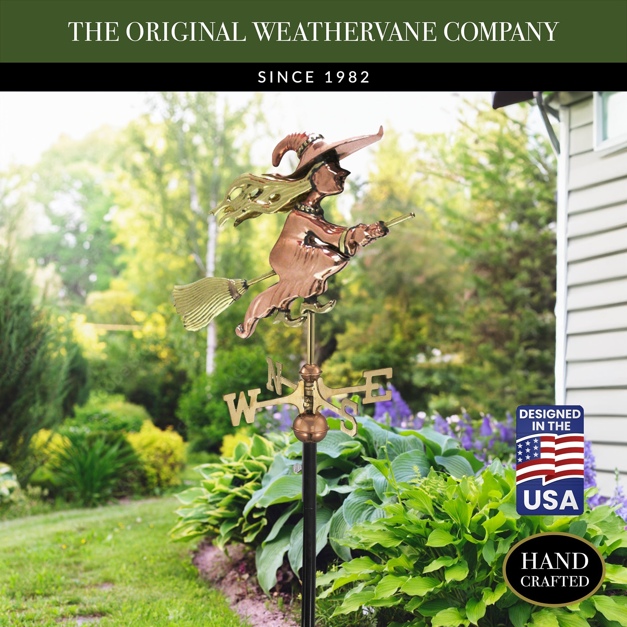 Witch Garden Weathervane - Evira