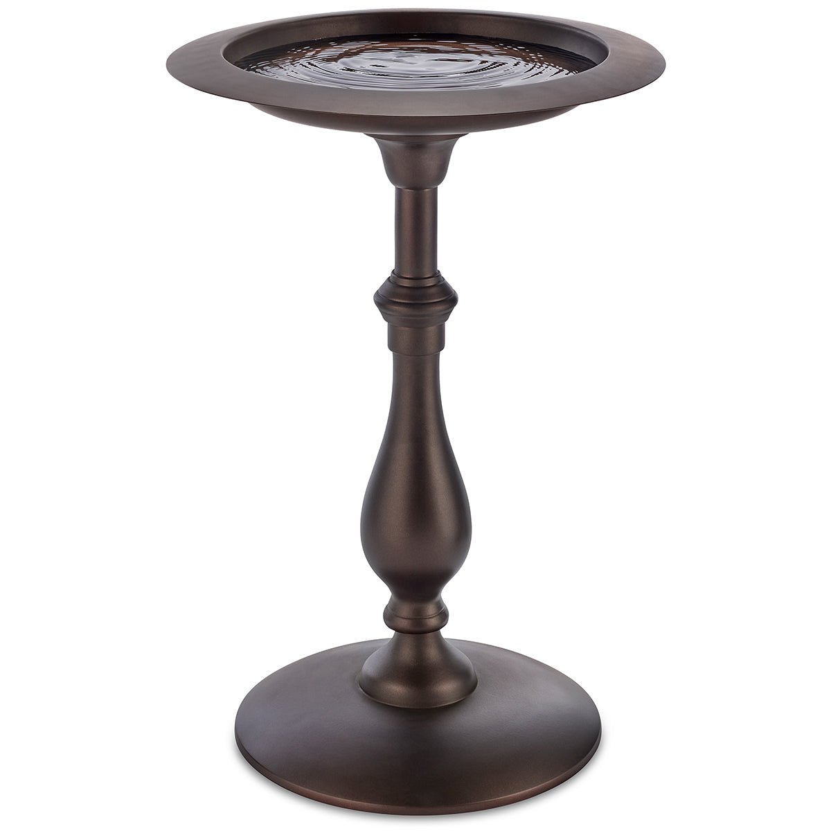 Classic Bronze Bird Bath Pedestal - Evira