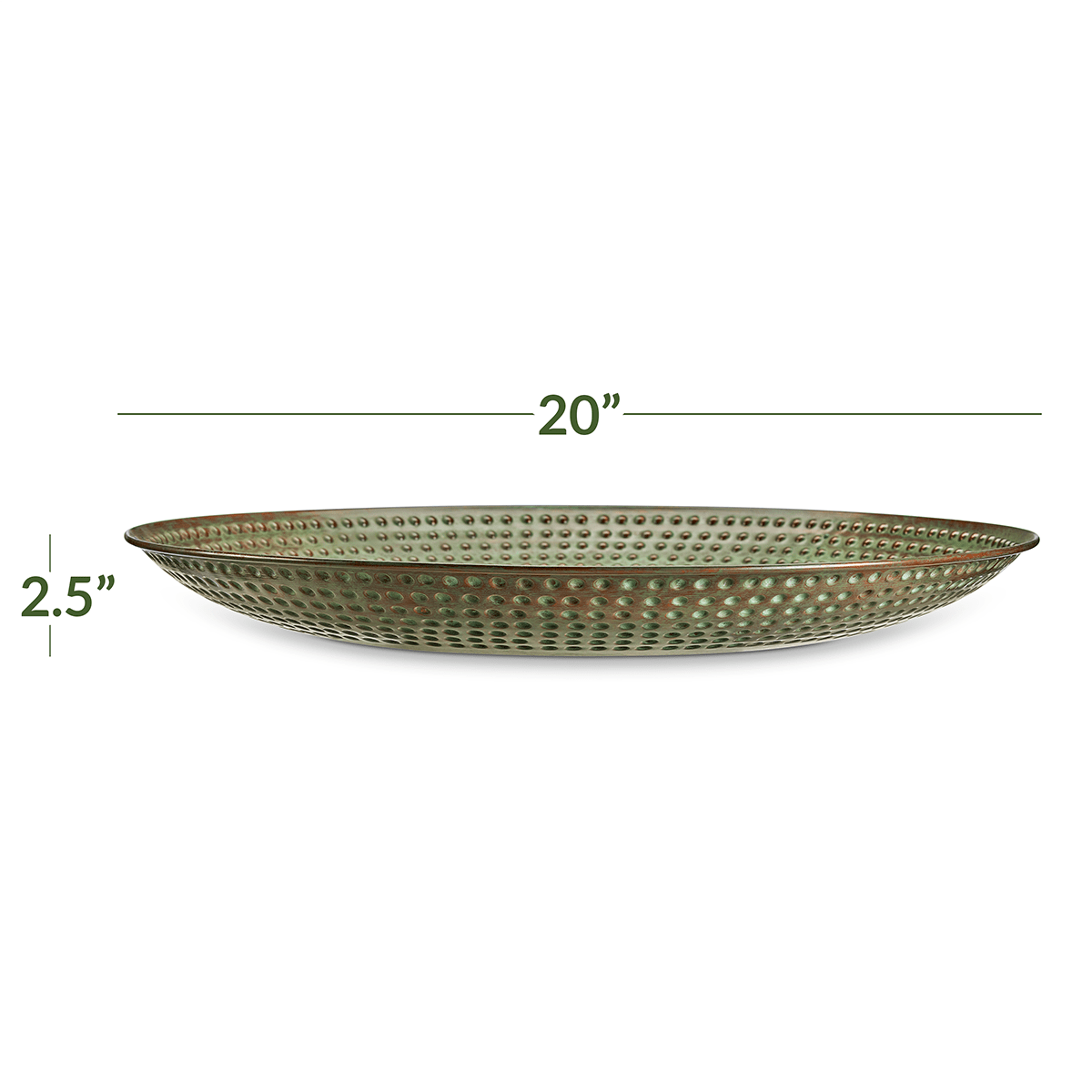 20" Verde Copper Basin - Evira